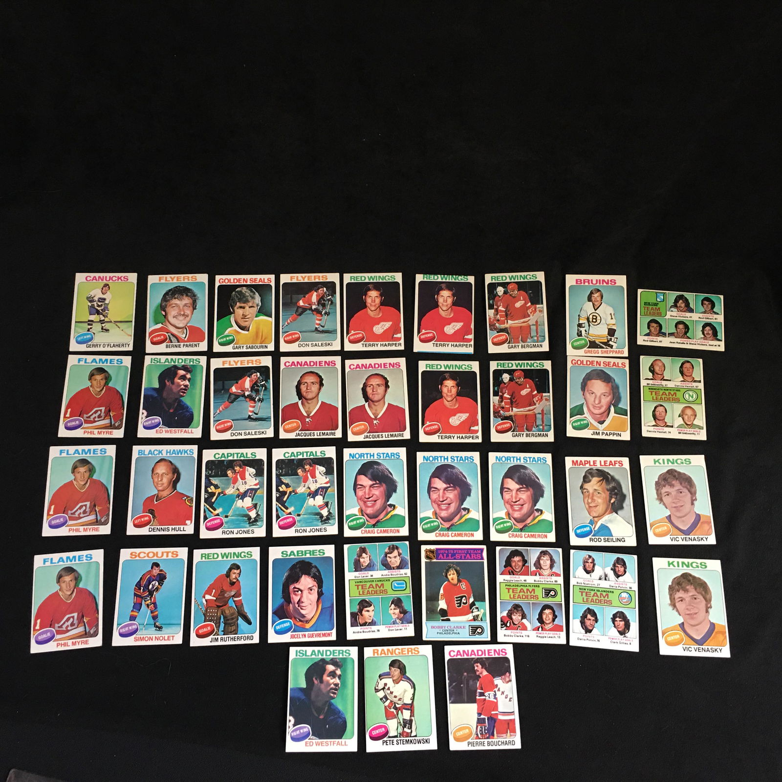 1975-76 O-PEE-CHEE HOCKEY CARD LOT (1 of 1)