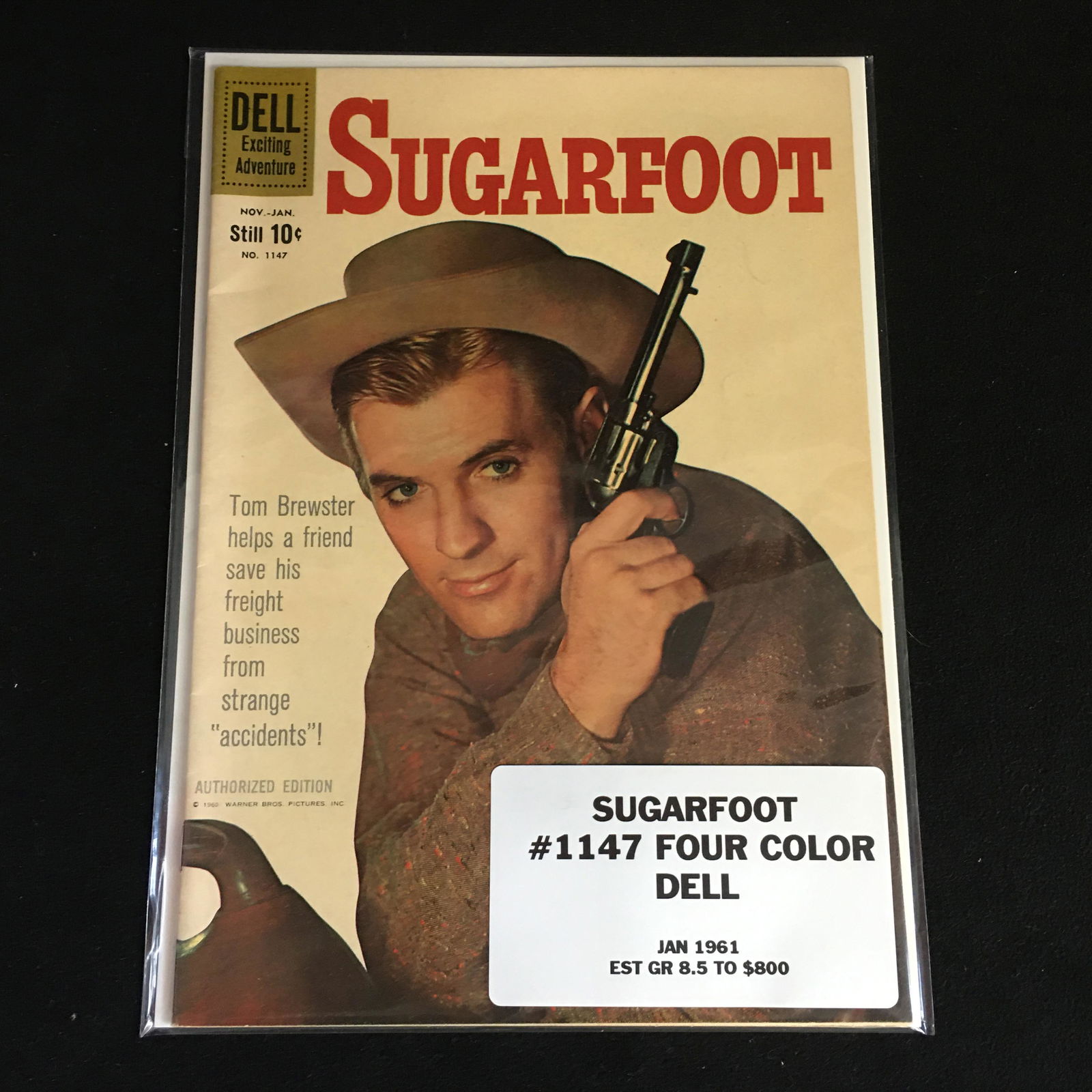 SUGARFOOT #1147 FOUR COLOR (DELL COMICS) 1961 (1 of 1)