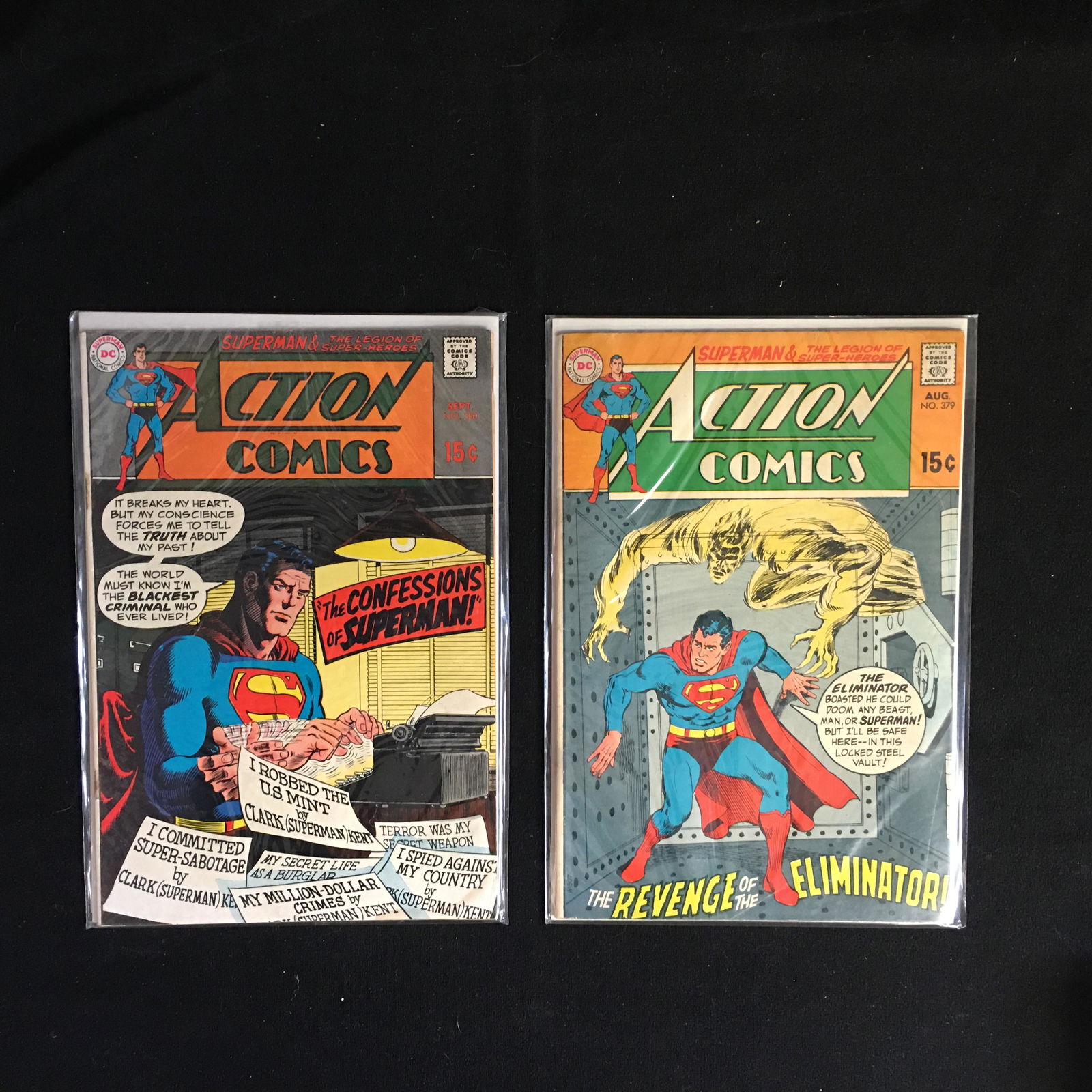 ACTION COMICS BOOK LOT (DC COMICS) #380/ #379 (1 of 1)