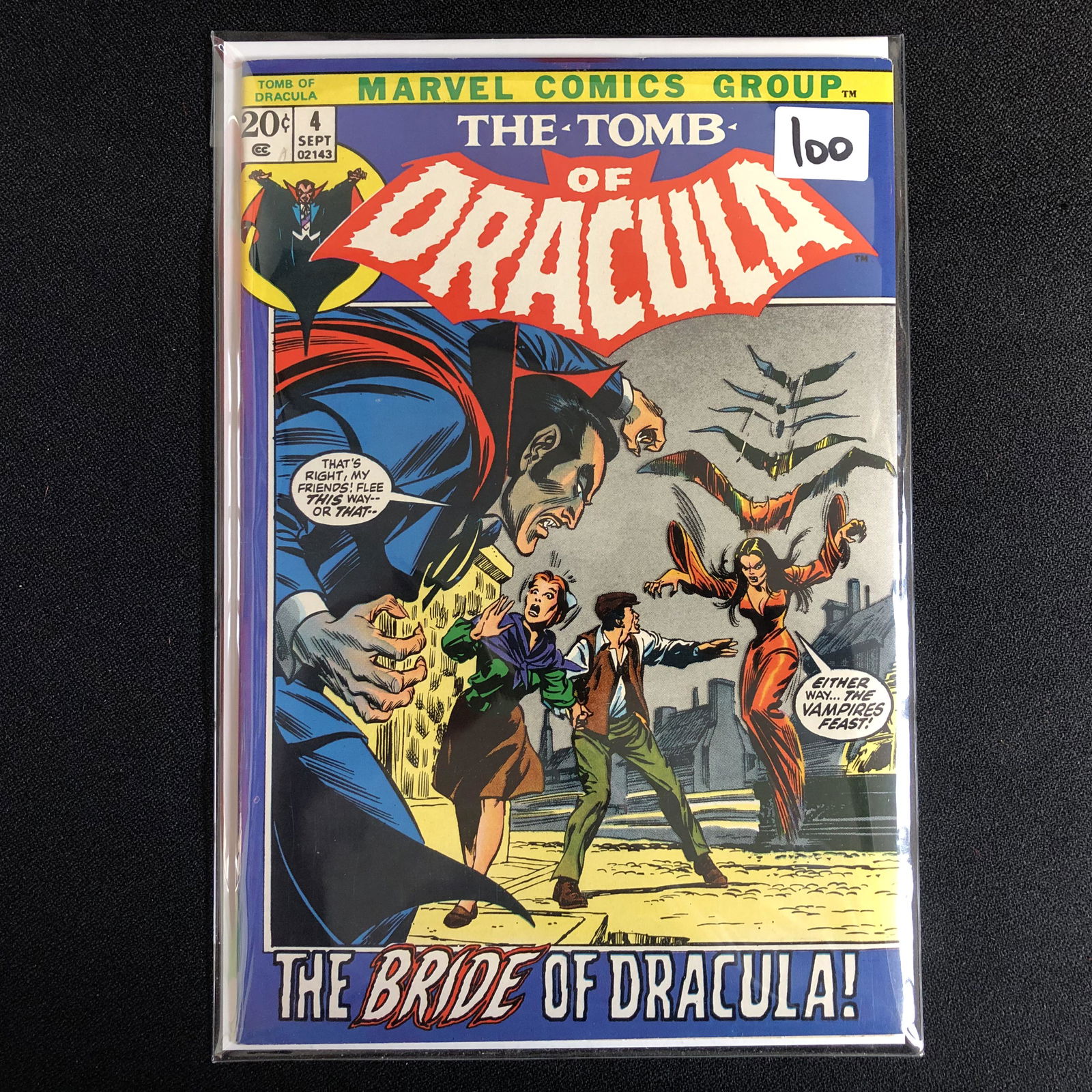 THE TOMB OF DRACULA #4 (MARVEL COMICS) (1 of 1)
