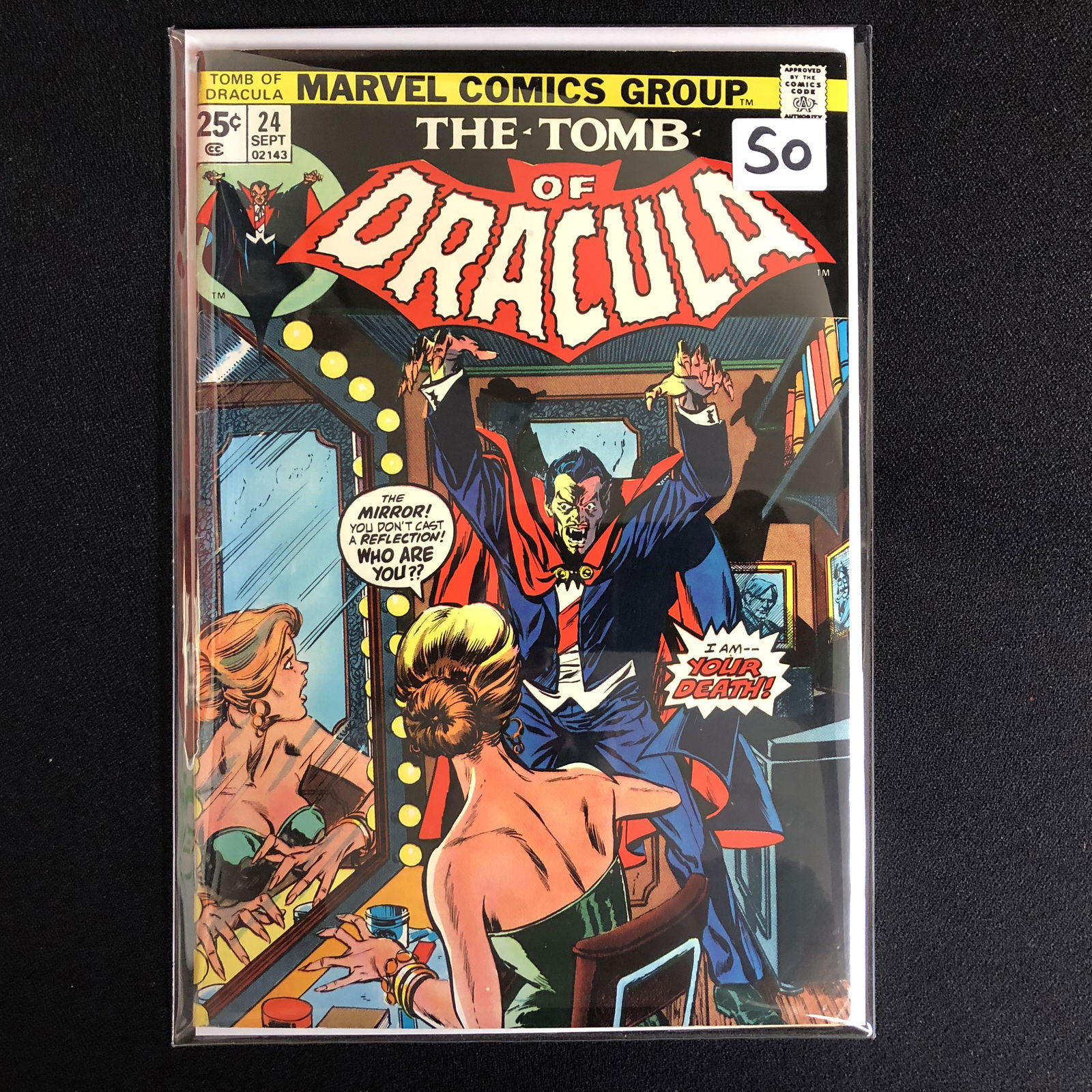 THE TOMB OF DRACULA #24 (MARVEL COMICS) (1 of 1)