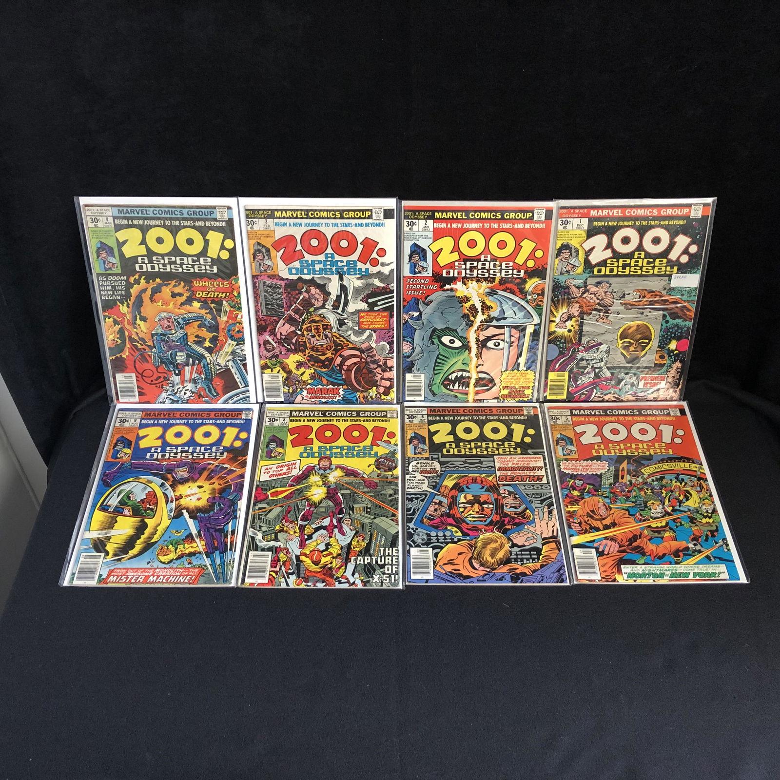 2001: A SPACE ODYSSEY COMIC BOOK LOT (MARVEL COMICS) (1 of 1)