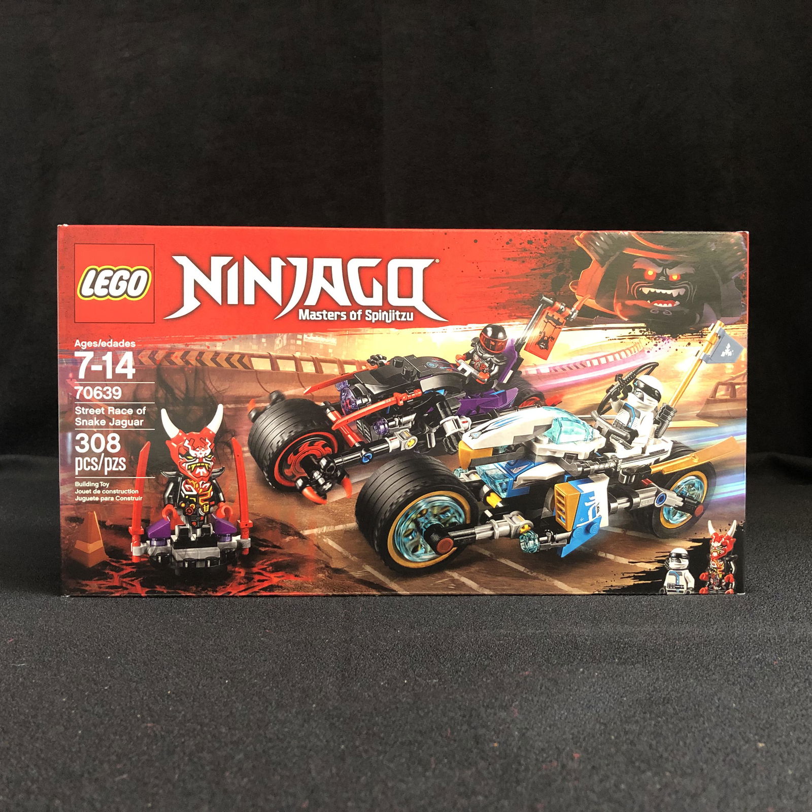 Lego Ninjago 70639 Street Race Of Snake Jaguar: Lego Ninjago 70639 Street Race Of Snake Jaguar