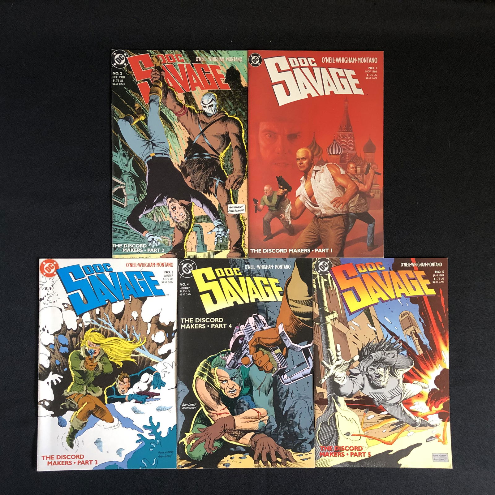 DOC SAVAGE #1-5 (DC COMICS) (1 of 1)