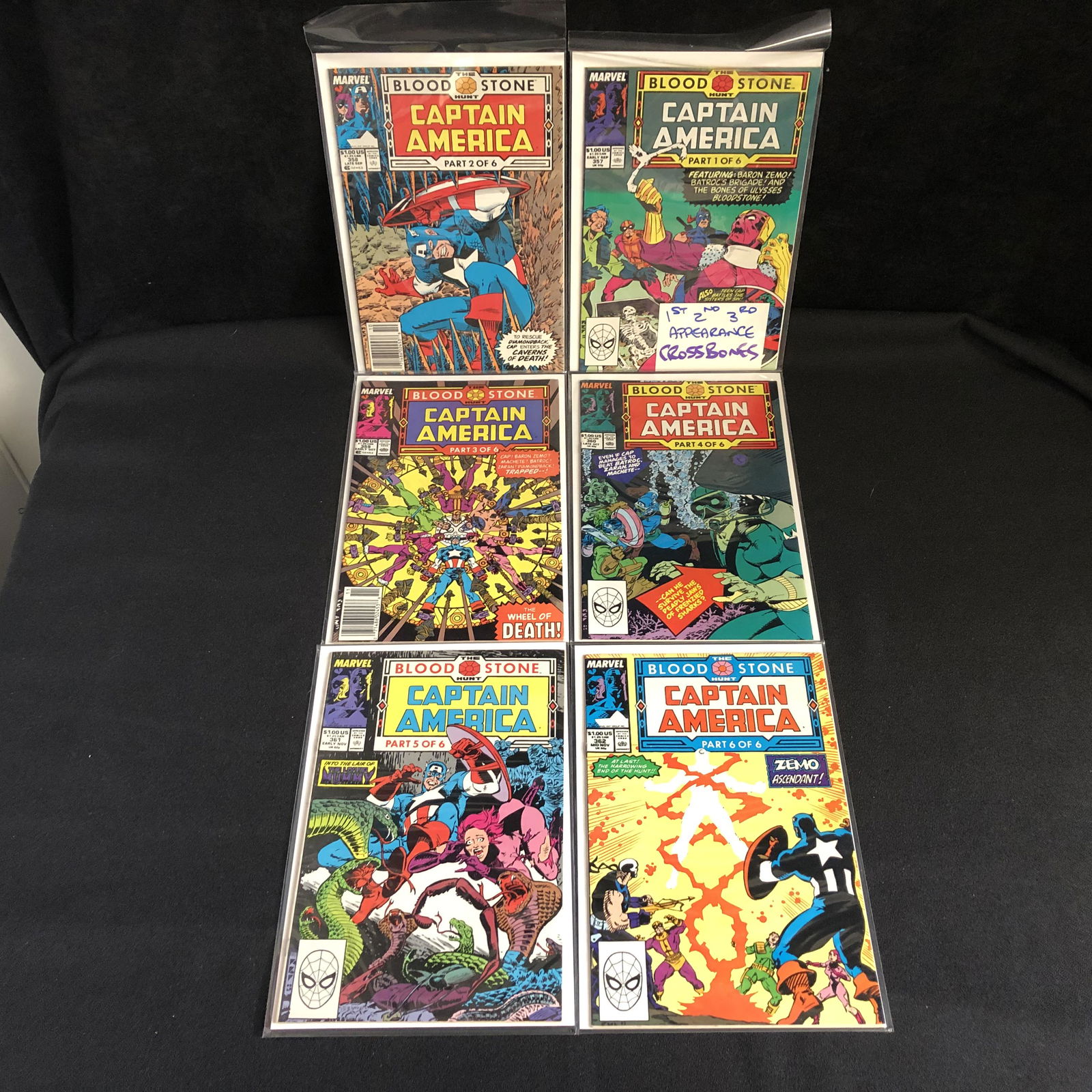 CAPTAIN AMERICA COMIC BOOK LOT (MARVEL COMICS) (1 of 1)