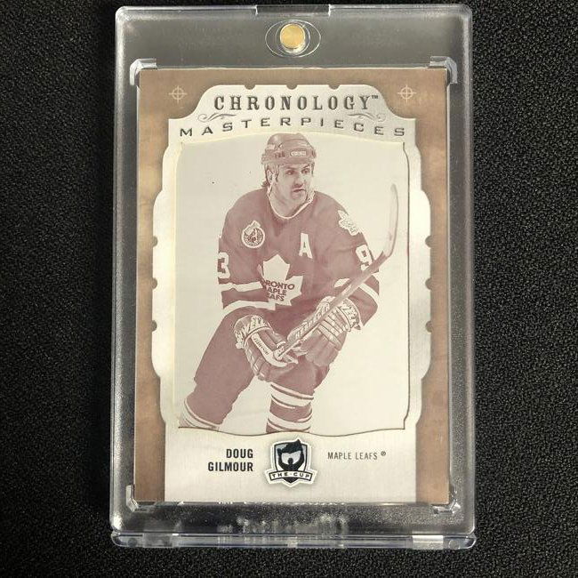 2018-19 UPPER DECK THE CUP HOCKEY DOUG GILMOUR MAGENTA (1 of 2)