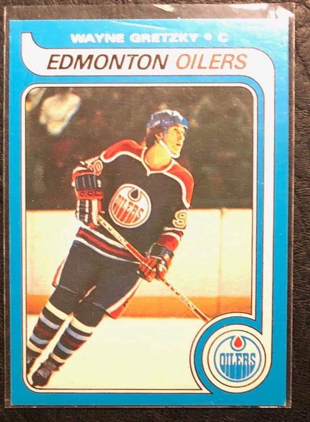 1979-80 O-Pee-Chee #18 Wayne Gretzky Reprint Rookie (1 of 2)