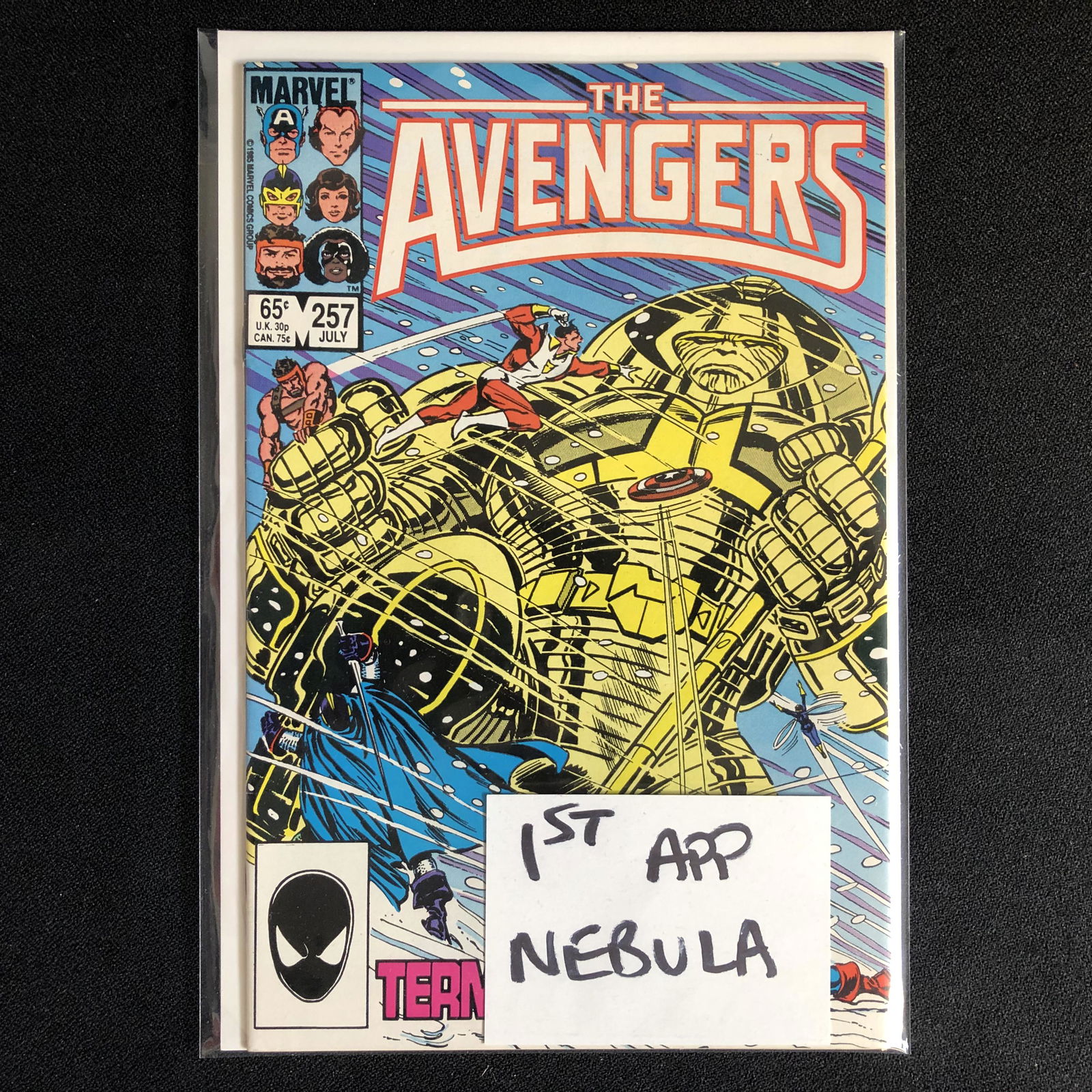 THE AVENGERS #257 (MARVEL COMICS) (1 of 1)