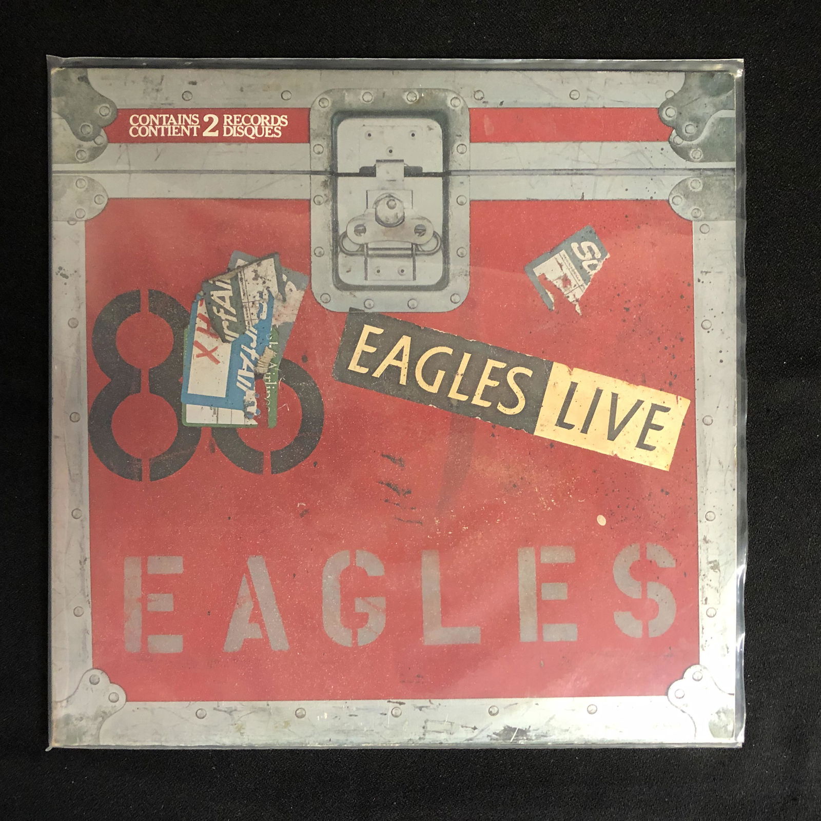 EAGLES LIVE LP (2 LP SET w/ POSTER) (1 of 2)