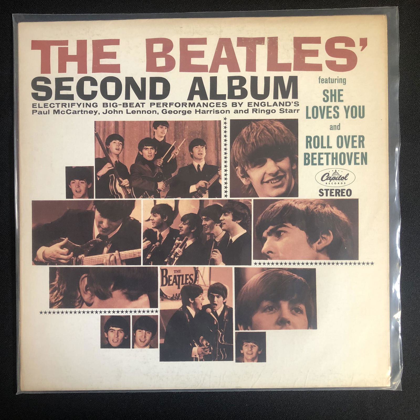 THE BEATLES "SECOND ALBUM" LP (1 of 2)