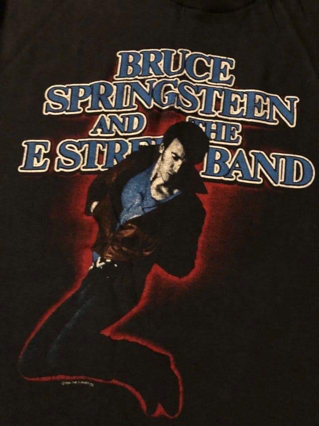 BRUCE SPRINGSTEIN 1984 BORN N THE USA CONCERT SHIRT: BRUCE SPRINGSTEIN 1984 BORN N THE USA CONCERT SHIRT
