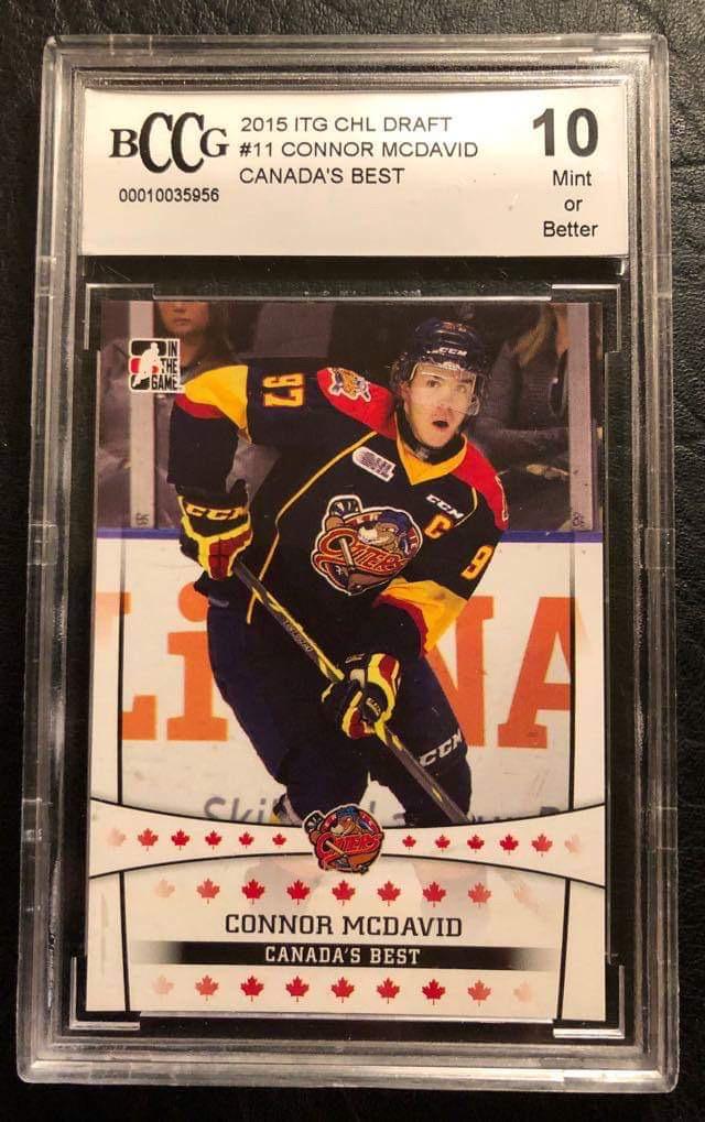 2015 ITG CANADAS BEST CONNER MCDAVID RC (BCCG 10) (1 of 2)