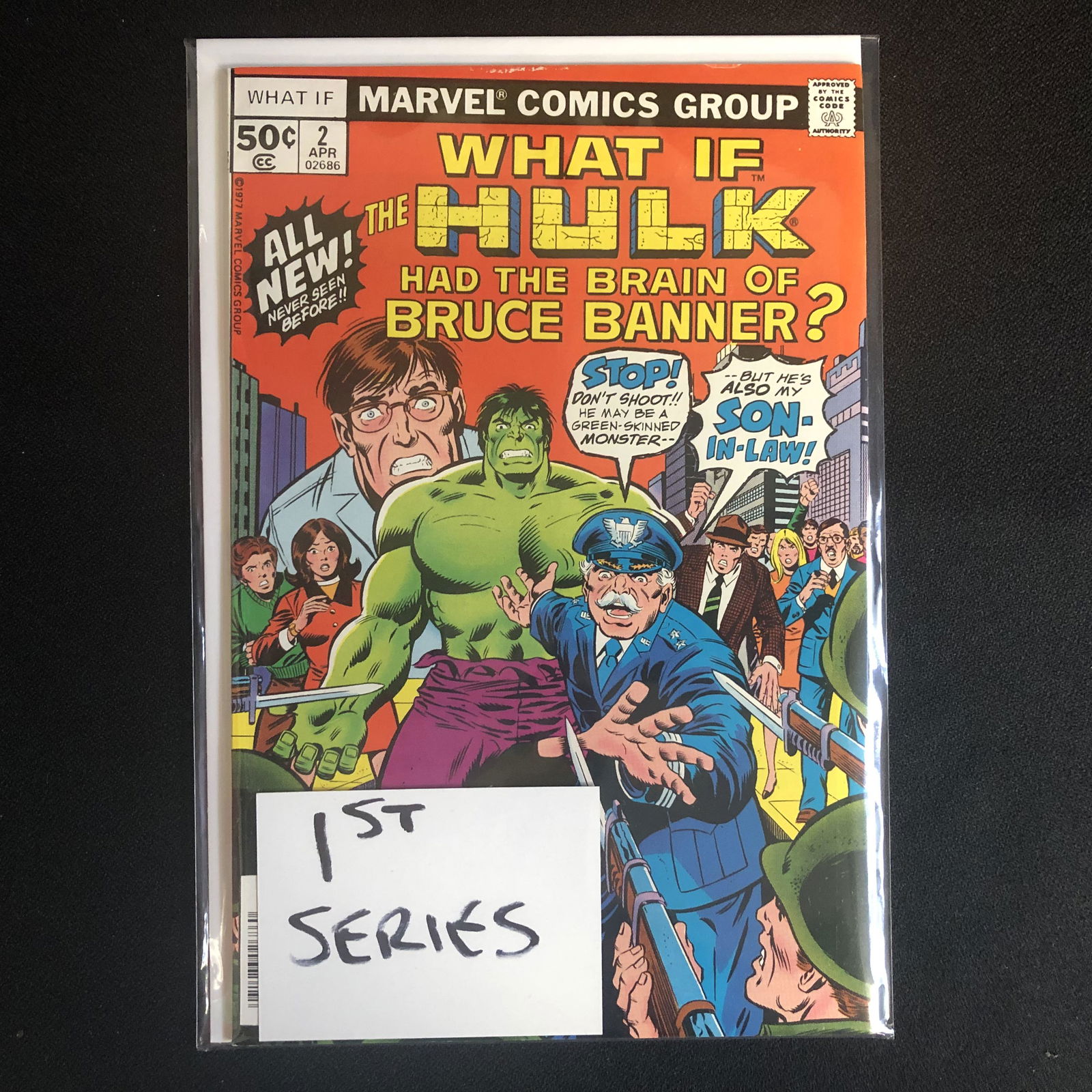 What If? #2 1978 Marvel Comic "Hulk Had the Brains of (1 of 1)