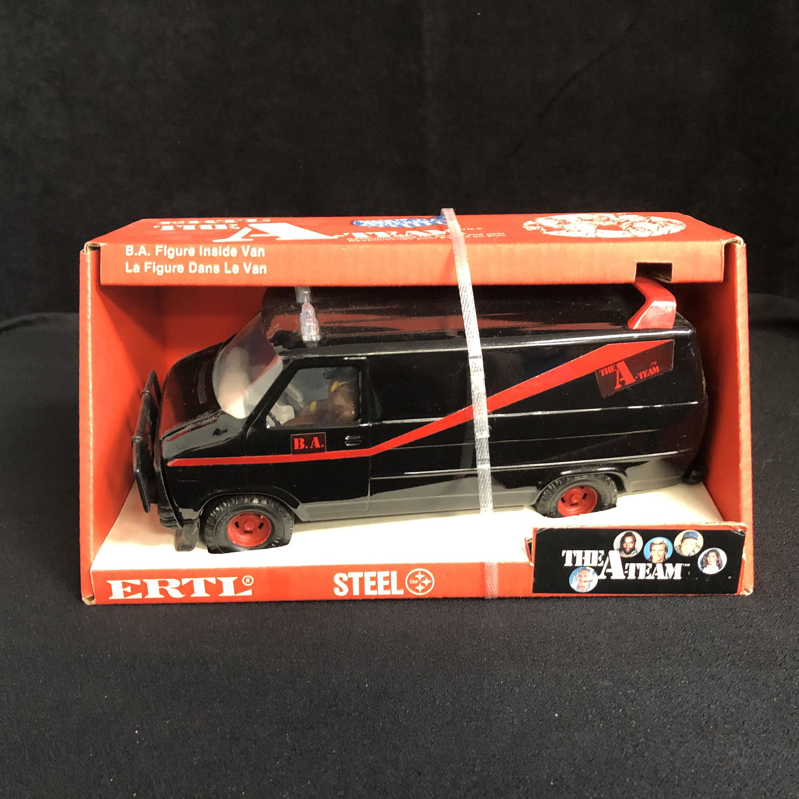 ERTL MINT IN SEALED BOX STEEL A TEAM VAN: ERTL MINT IN SEALED BOX STEEL A TEAM VAN