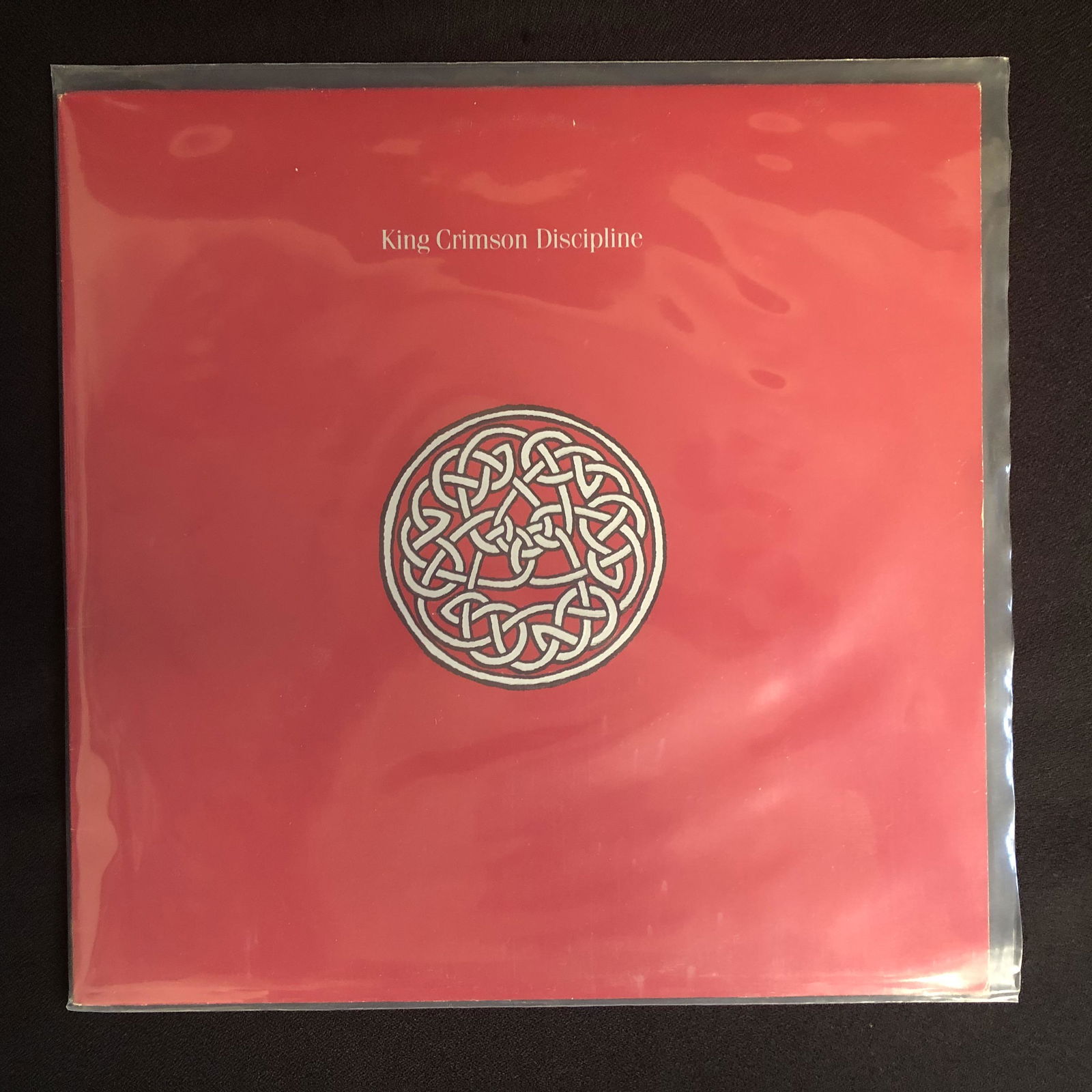 KING CRIMSON "DISCIPLINE" LP (ORIGINAL PRESSING" (1 of 2)