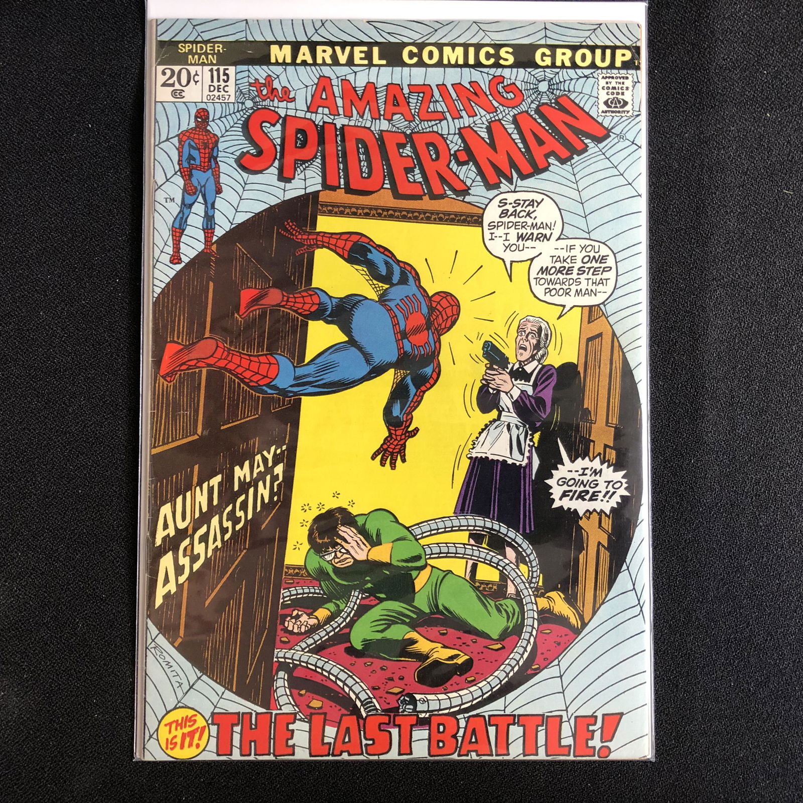 THE AMAZING SPIDER-MAN #115 (MARVEL COMICS) 1972 (1 of 1)