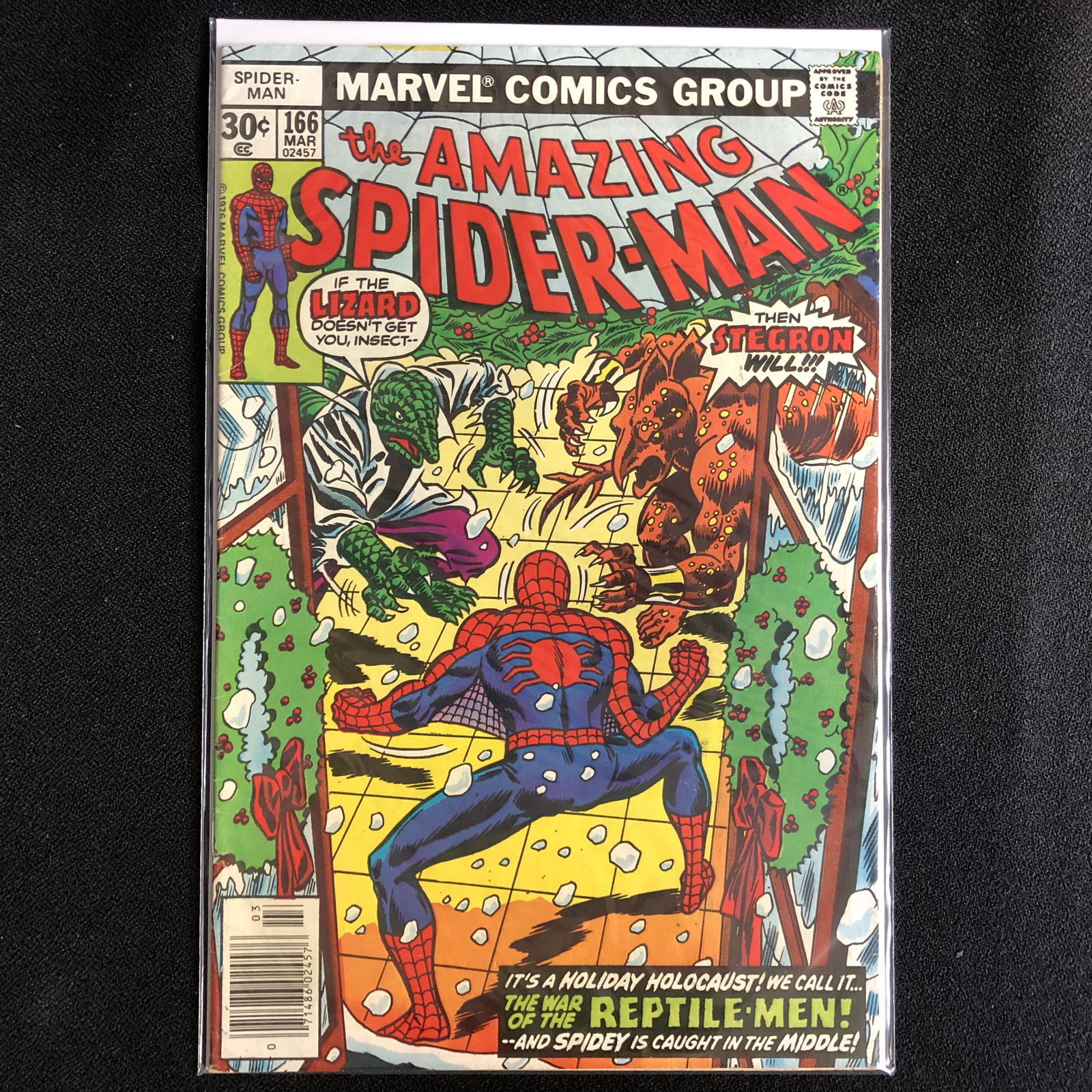 THE AMAZING SPIDER-MAN #166 (MARVEL COMICS) (1 of 1)