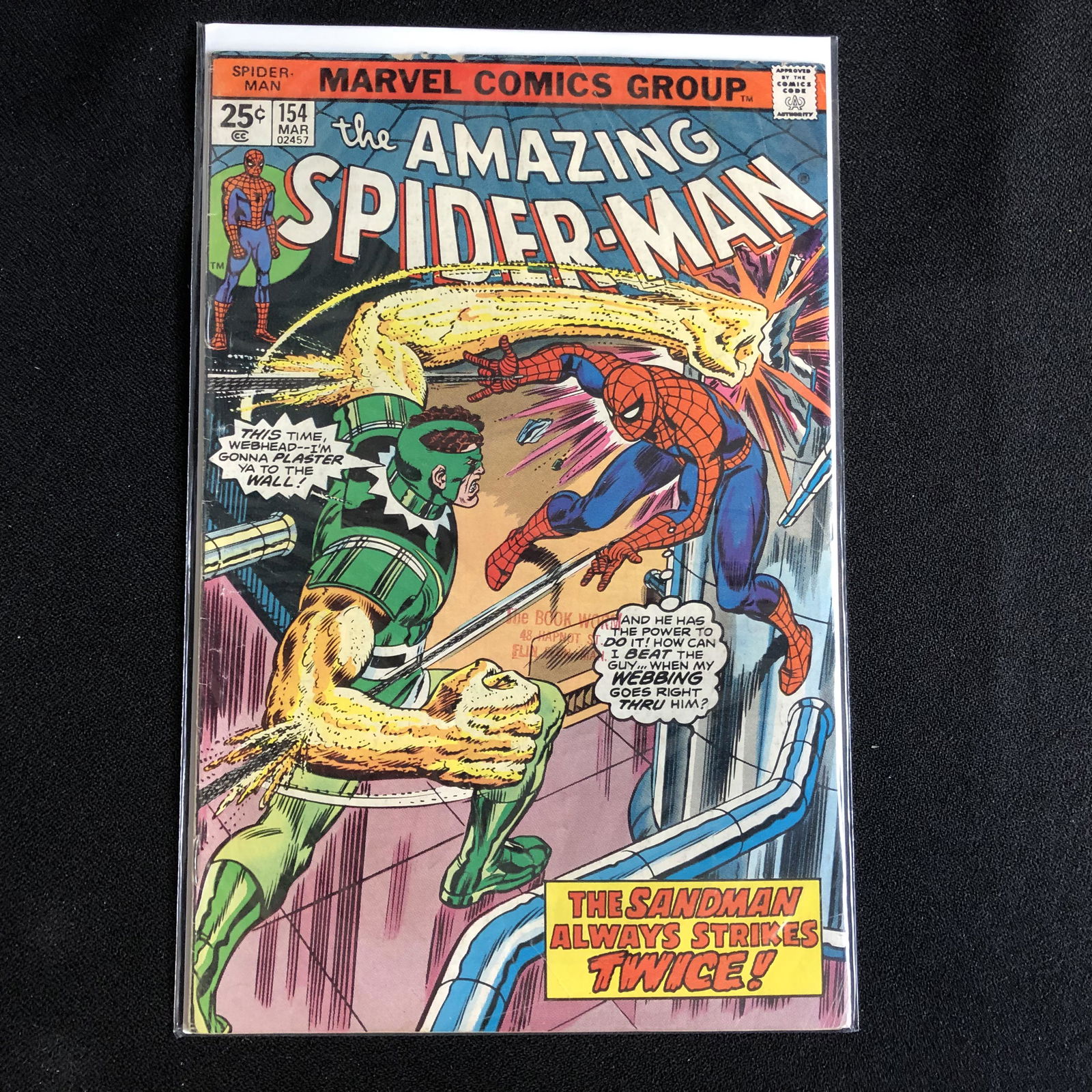 THE AMAZING SPIDER-MAN #154 (MARVEL COMICS) (1 of 1)