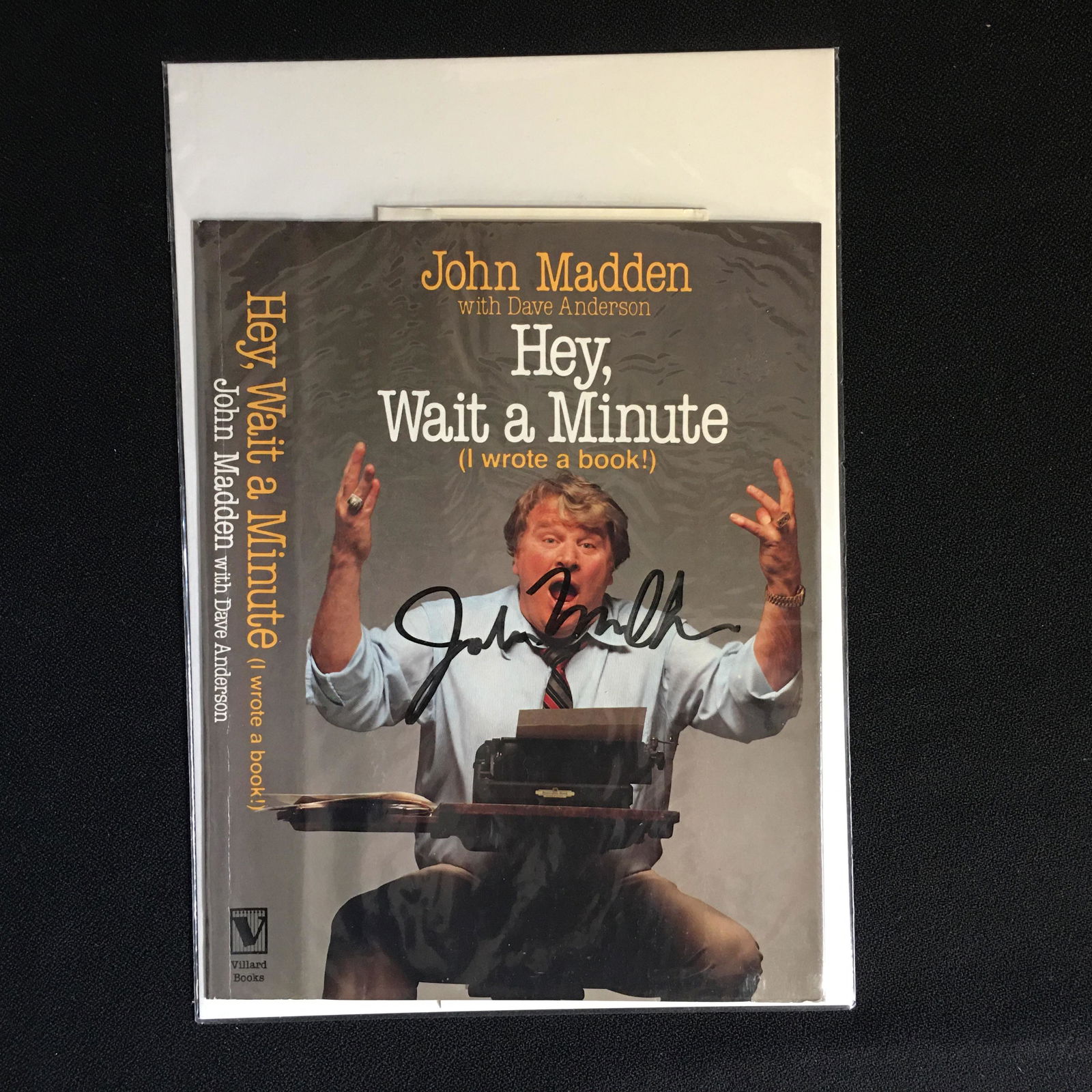 JOHN MADDEN SIGNED BOOK (1 of 1)