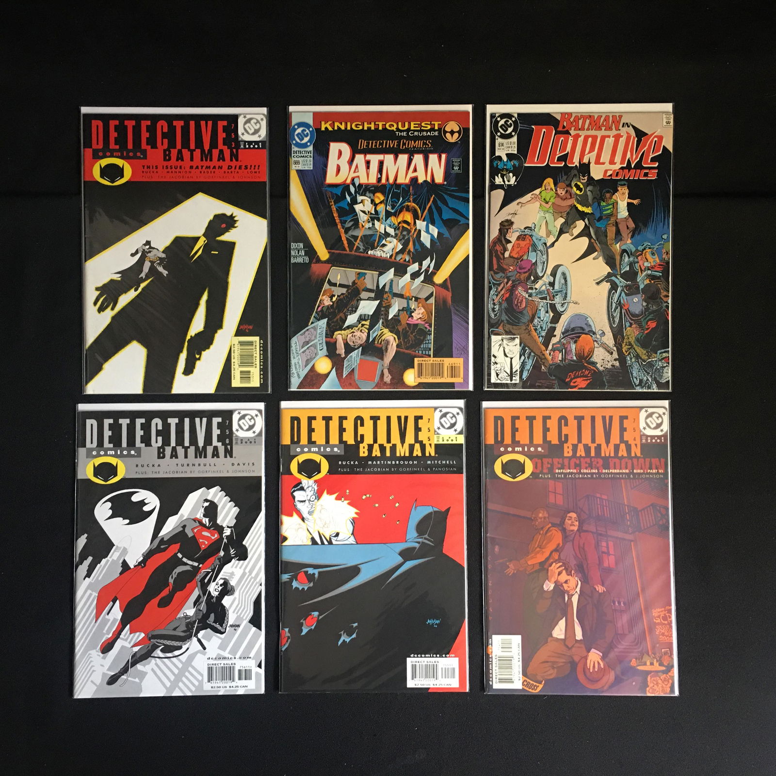 DETECTIVE BATMAN COMIC BOOK LOT (DC COMICS) (1 of 1)