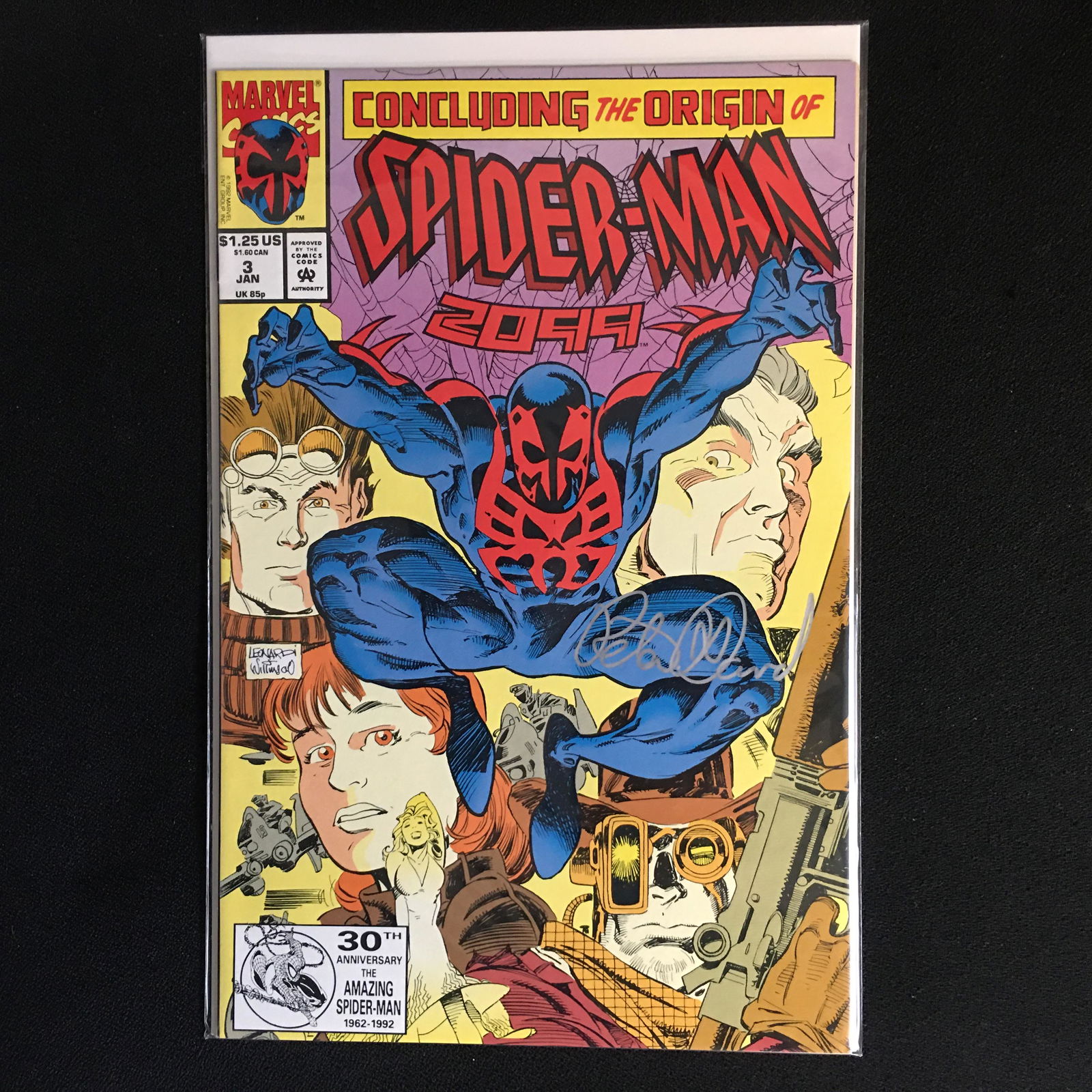 SPIDER-MAN 2099 #3 (MARVEL COMICS) 1992 SIGNED BY PETER (1 of 3)