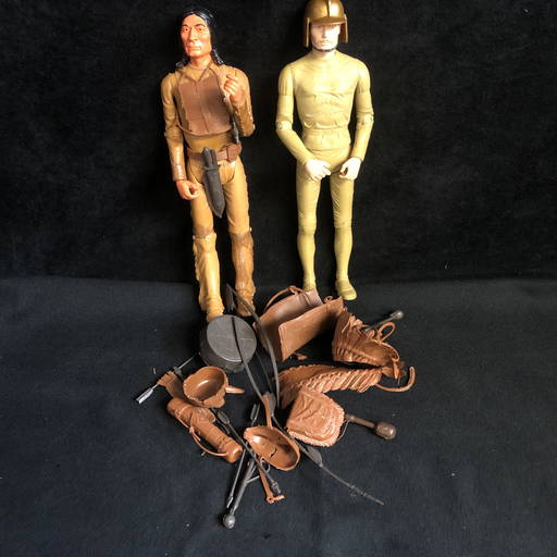 Vintage Johnny West Action Figures & Accessories Lot