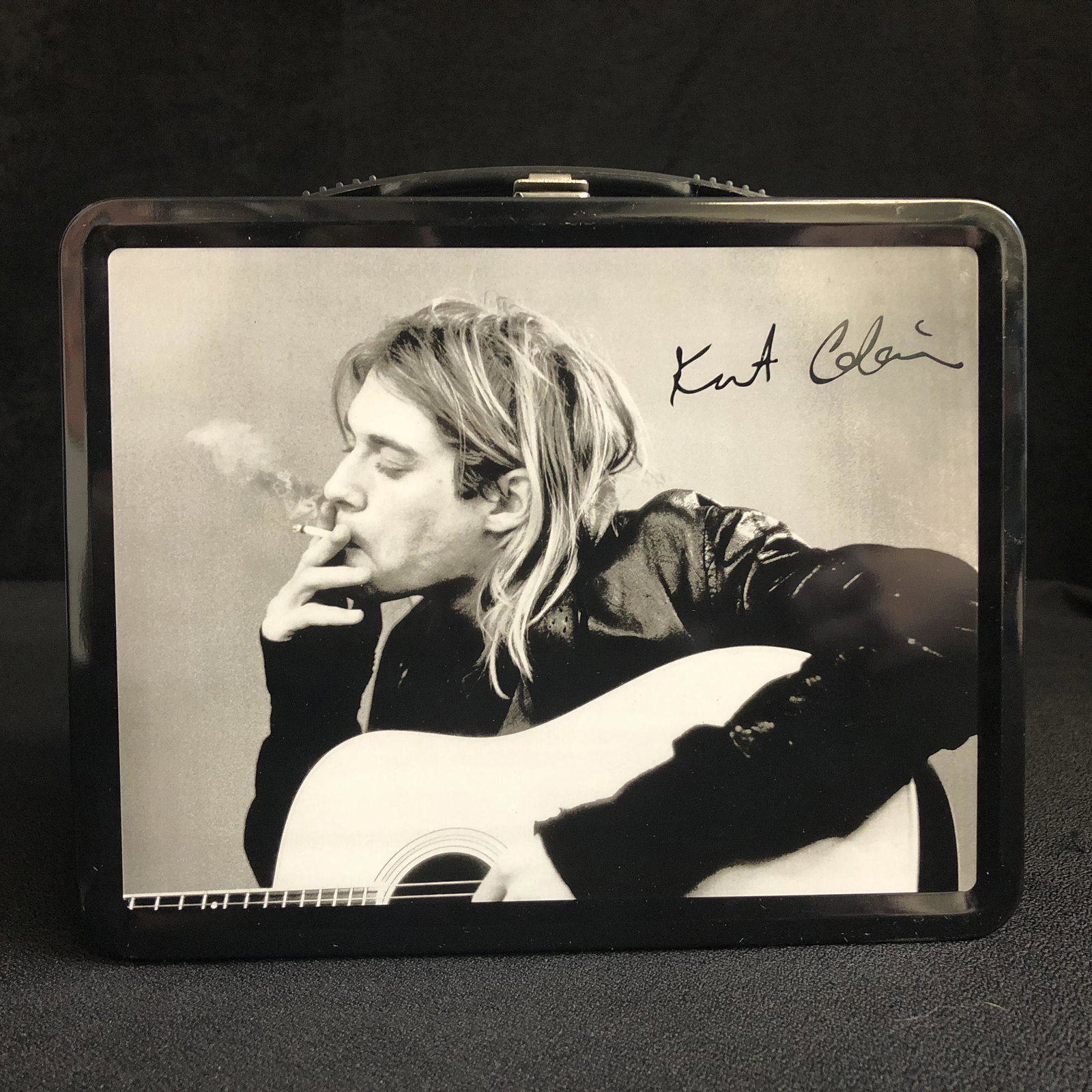 Kurt Cobain Lunch Box w/ Drink Container: Kurt Cobain Lunch Box w/ Drink Container