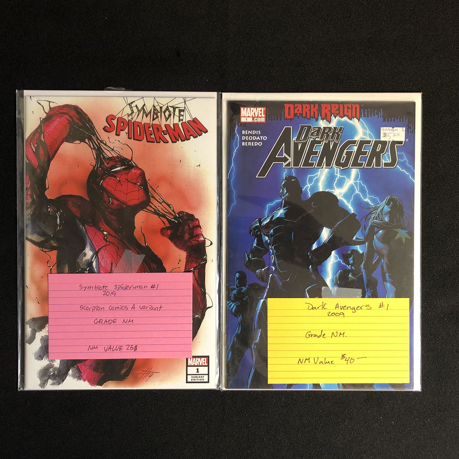 MARVEL COMICS BOOK LOT (SYMBIOTE SPIDER-MAN #1/ DARK (1 of 1)