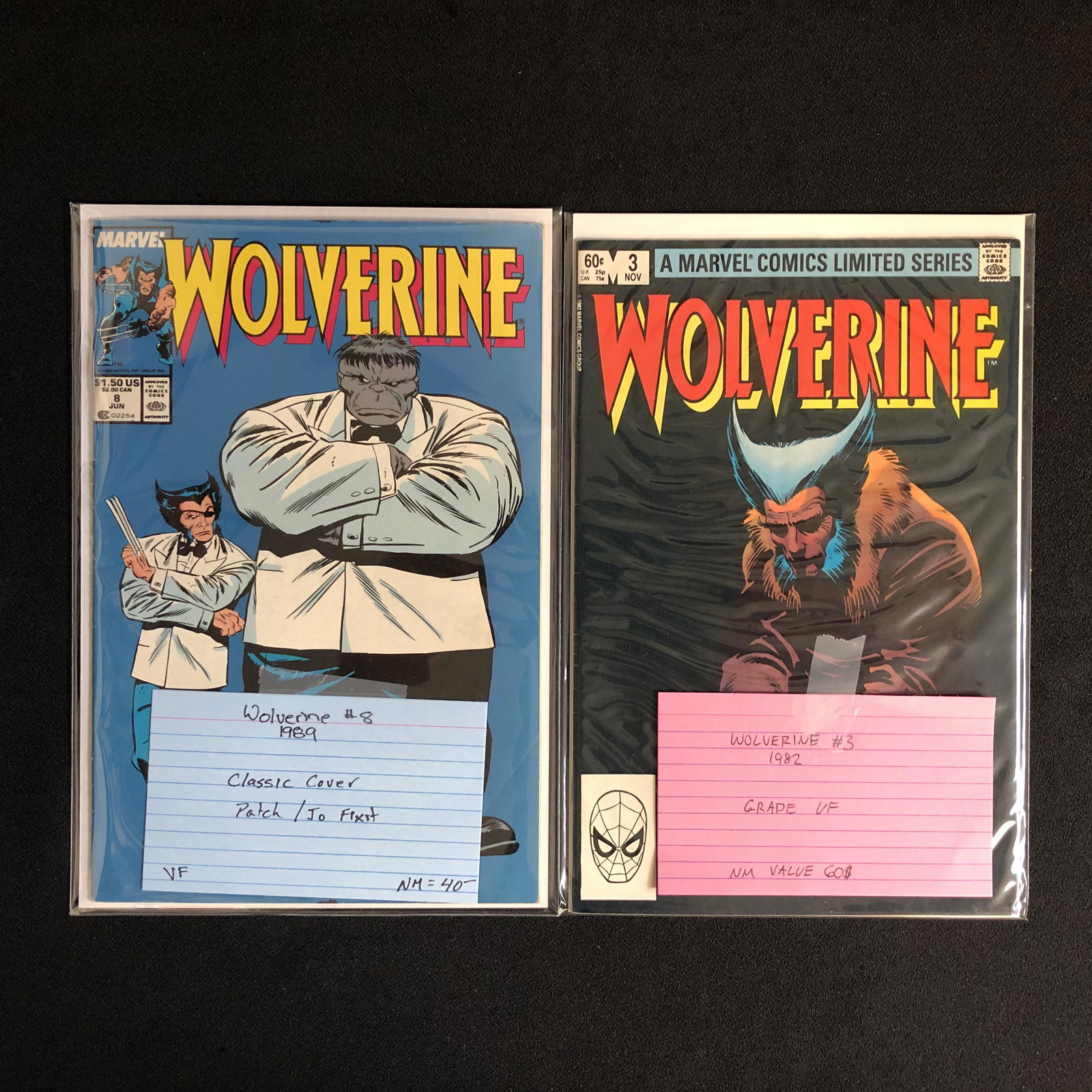 1980s WOLVERINE COMIC BOOK LOT (MARVEL COMICS) (1 of 1)