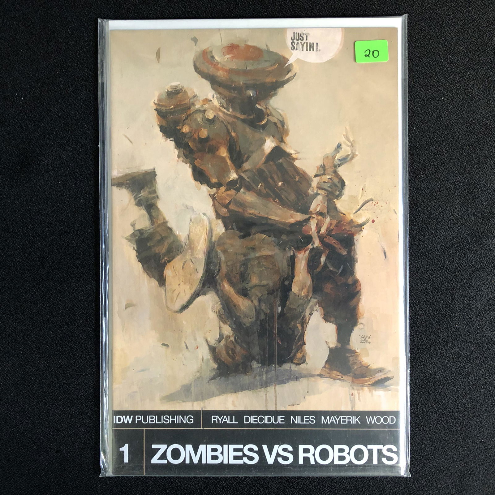 ZOMBIES VS ROBOTS #1 (IDW PUBLISHING) (1 of 1)