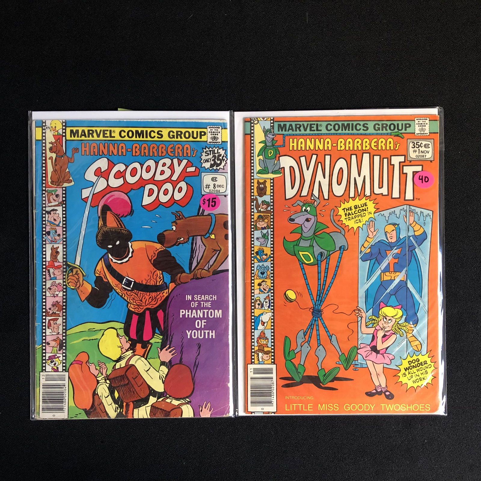 MARVEL COMICS BOOK LOT (SCOOBY-DOO #8/ DYNOMUTT #1) (1 of 1)