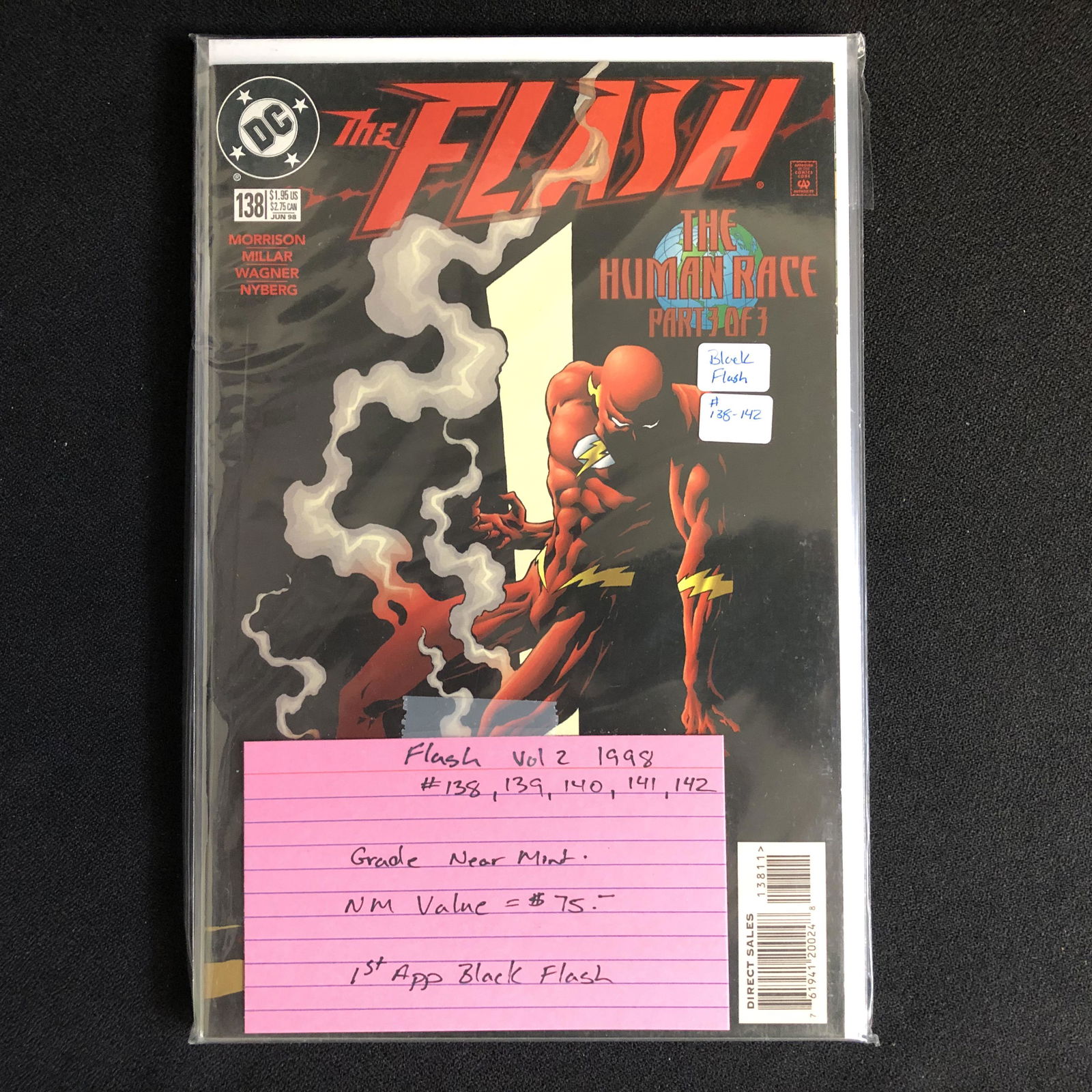 FLASH VOLUME 2 #138, 139, 140, 141, 142 (DC COMICS) (1 of 2)