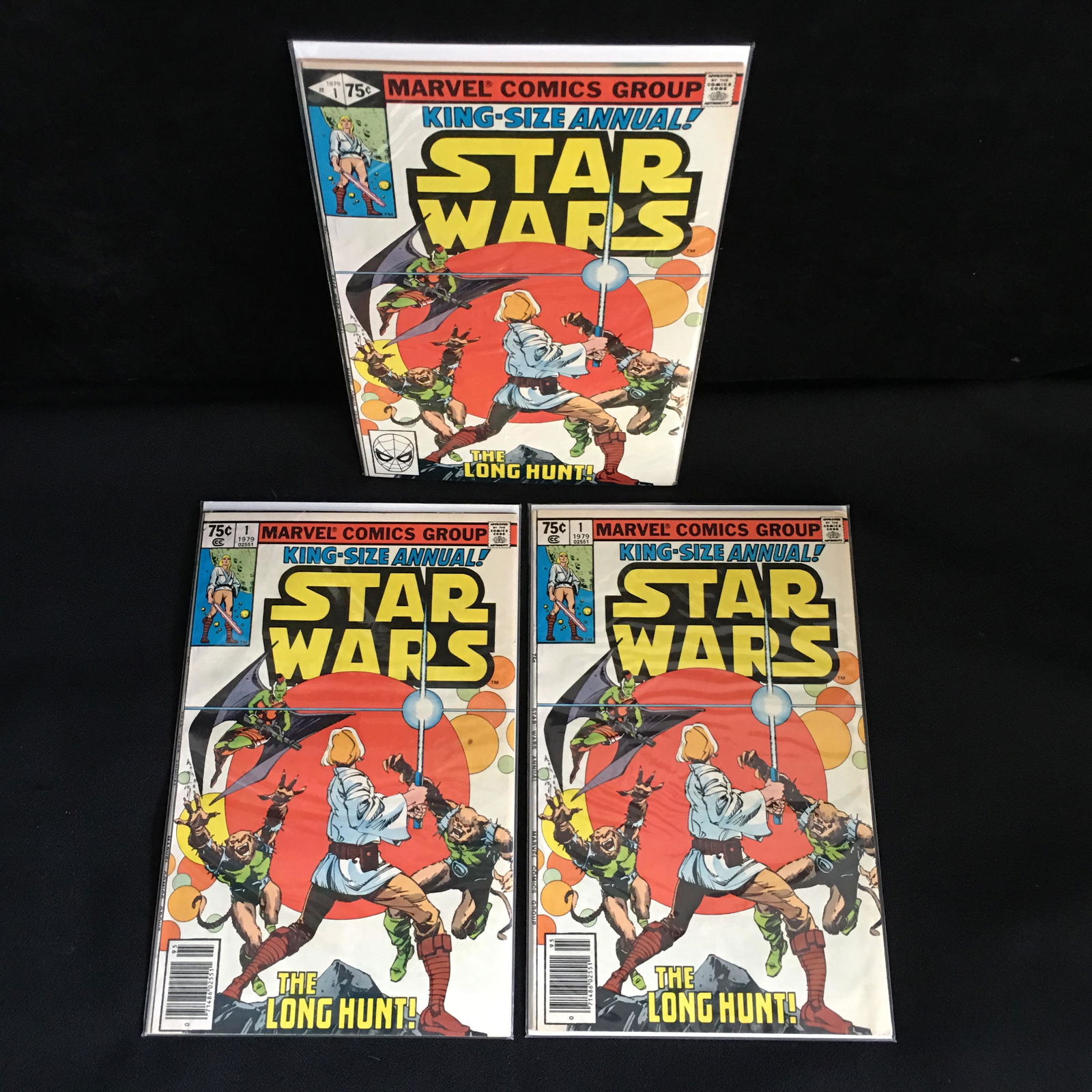 STAR WARS NO.1 COMIC BOOK LOT (1 of 4)
