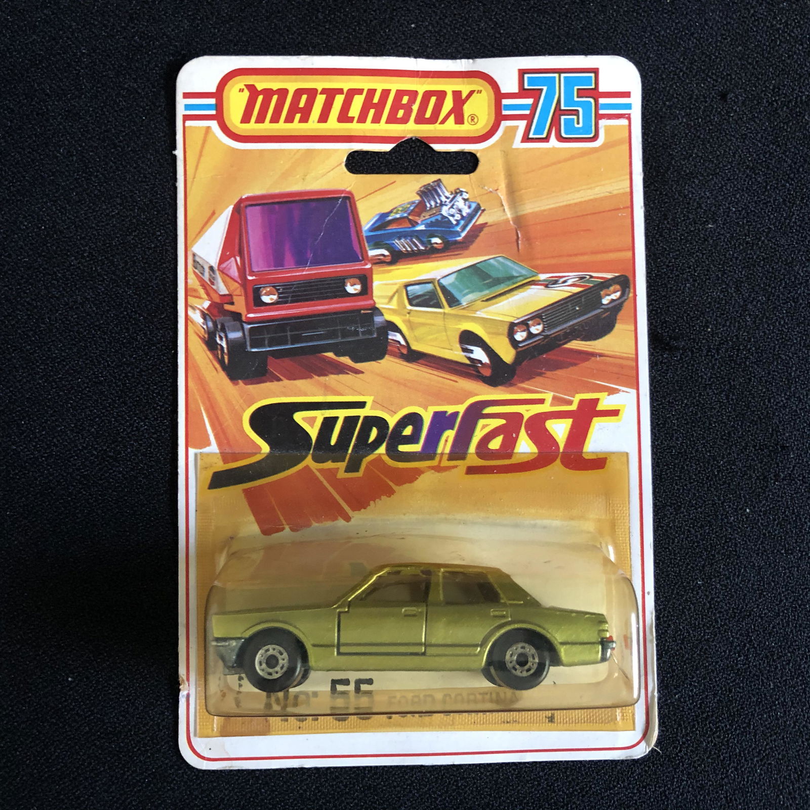 Matchbox Die-Cast  #55 Superfast Ford Cortina (1979) (1 of 2)
