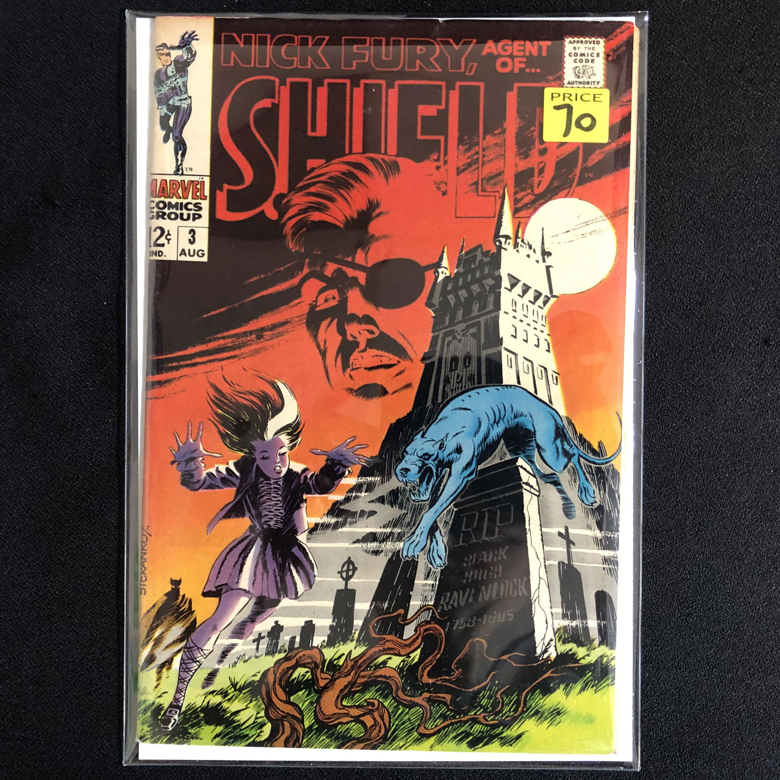NICK FURY AGENT OF SHIELD #3 (MARVEL COMICS) (1 of 1)