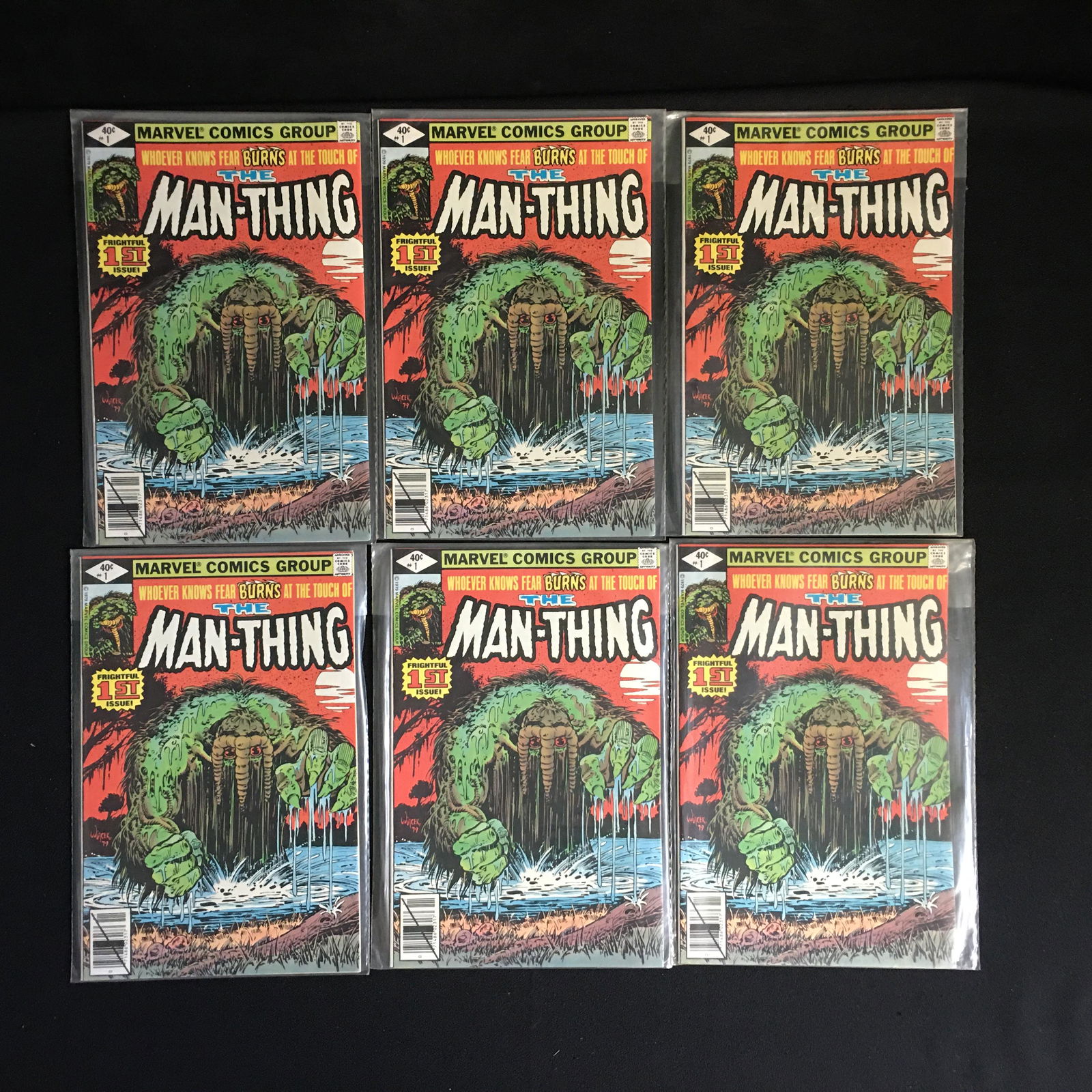 MAN THING NO.1 COMIC BOOK LOT ( UNREAD) (1 of 1)