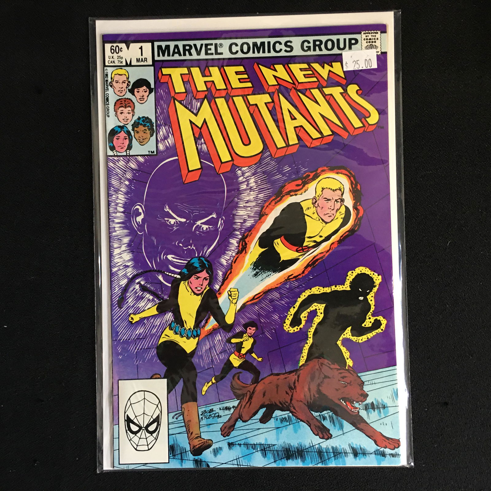 MARVEL COMICS NEW MUTANTS NO.1 (1 of 1)