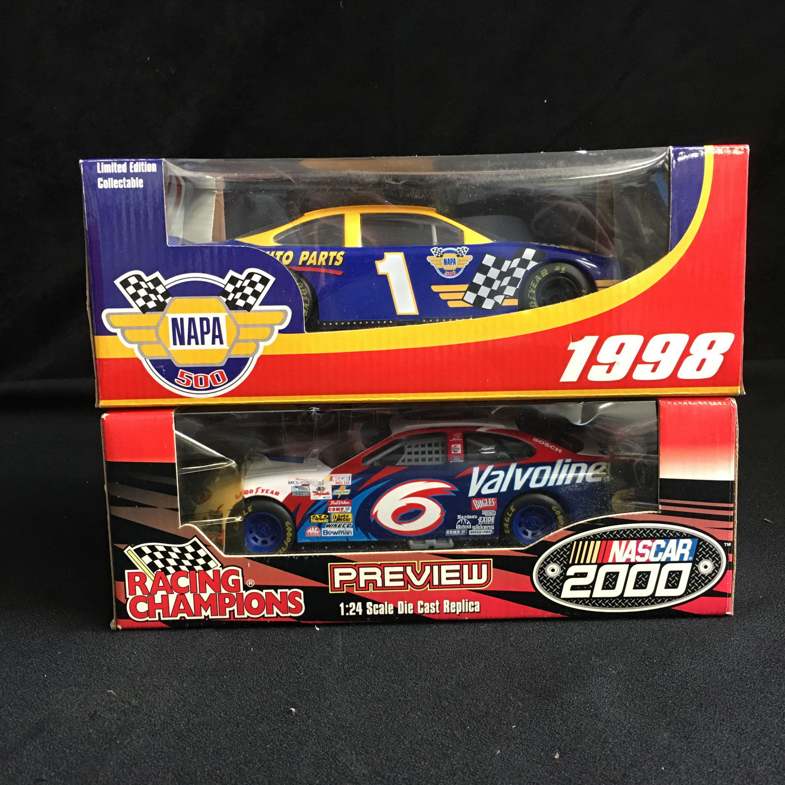 LOT OF 2 NEW IN BOX DIE CAST NASCAR MODELS (1 of 1)