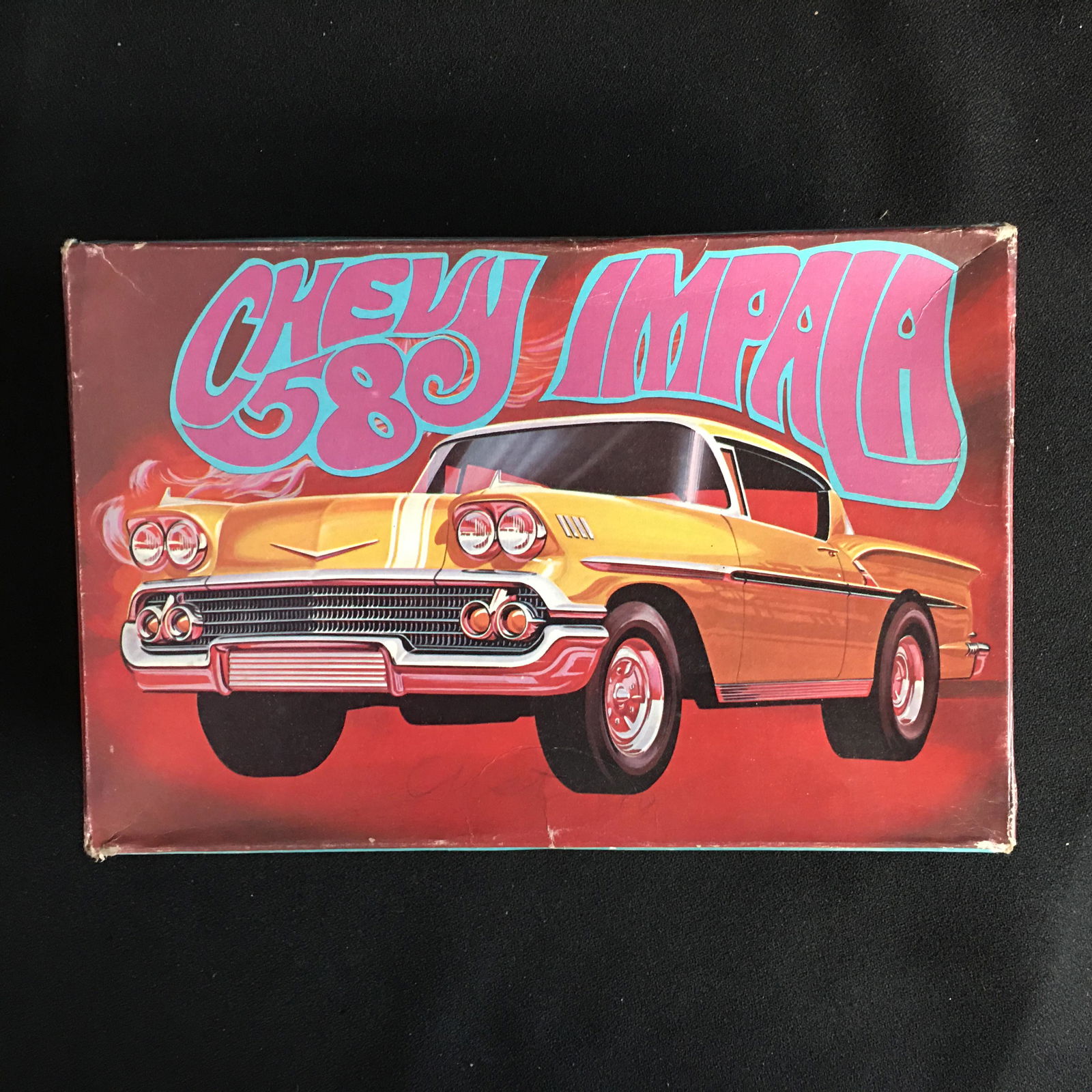 1958 CHEVY IMPALA UNBUILT MODEL KIT (1 of 2)