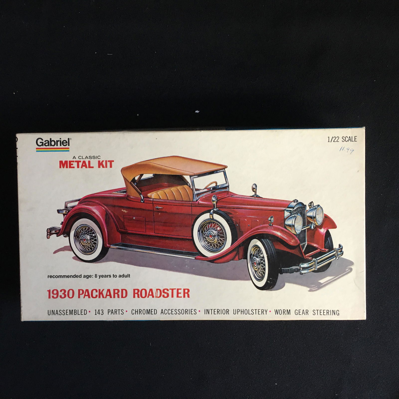 GABRIEL CLASSIC METAL KIT 1930 PACKARD ROADSTER UNBUILT (1 of 2)
