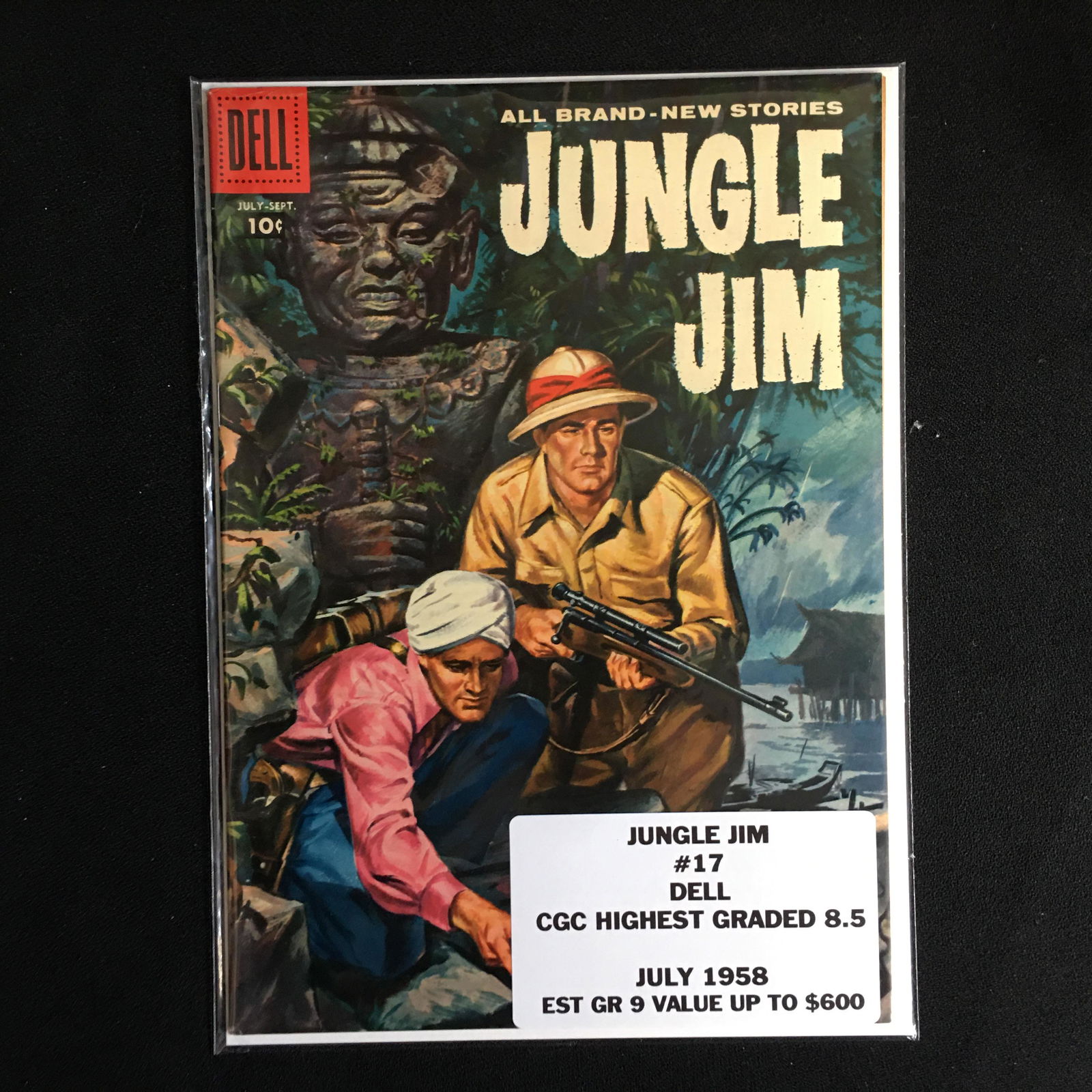 JUNGLE JIM NO. 17 (DELL COMICS) 1958 (1 of 1)