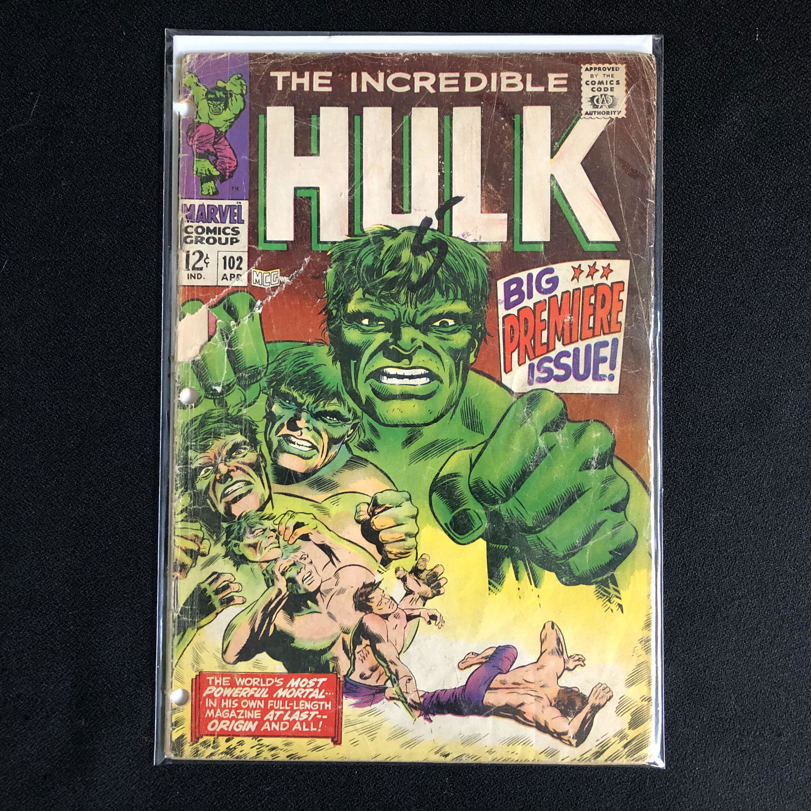 THE INCREDIBLE HULK #102 (MARVEL COMICS) (1 of 1)