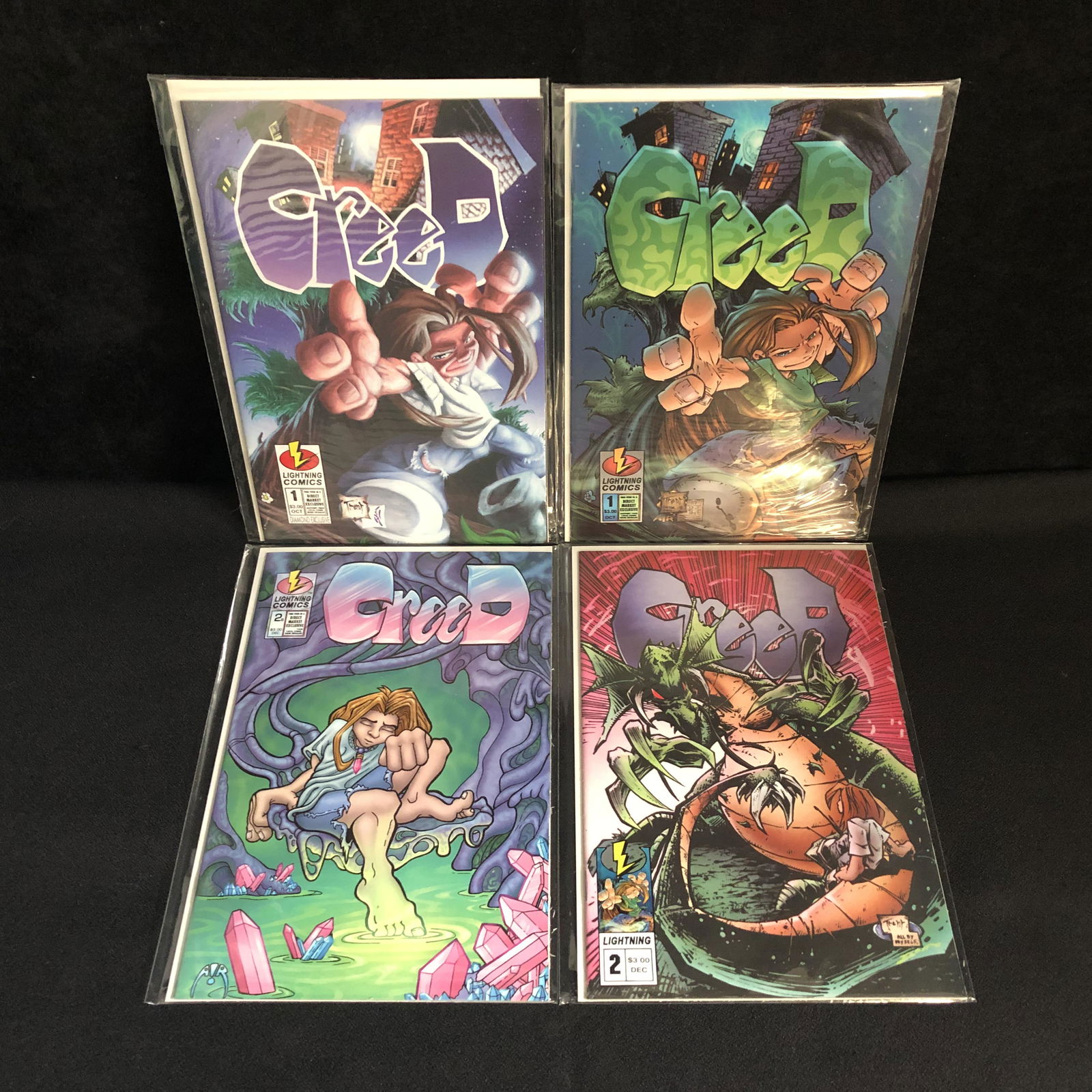 CREED COMIC BOOK LOT (LIGHTNING COMICS) (1 of 1)