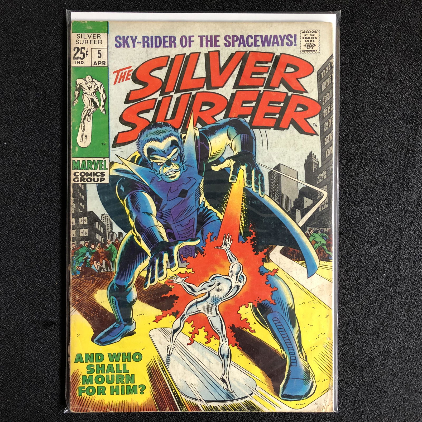 SILVER SURFER #5 (MARVEL COMICS) (1 of 1)