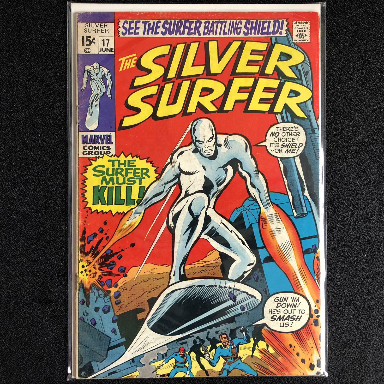 SILVER SURFER #17 (MARVEL COMICS) (1 of 1)