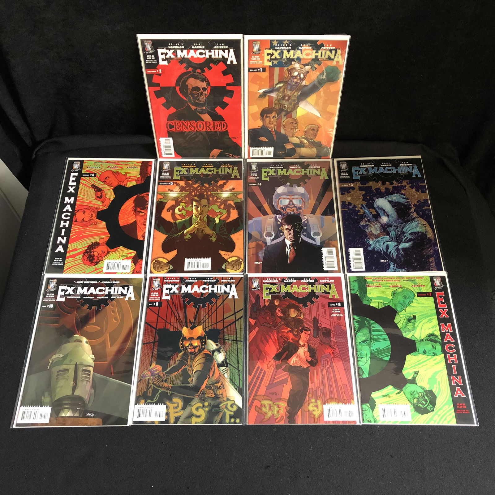 EX MACHINA COMIC BOOK LOT (1 of 1)