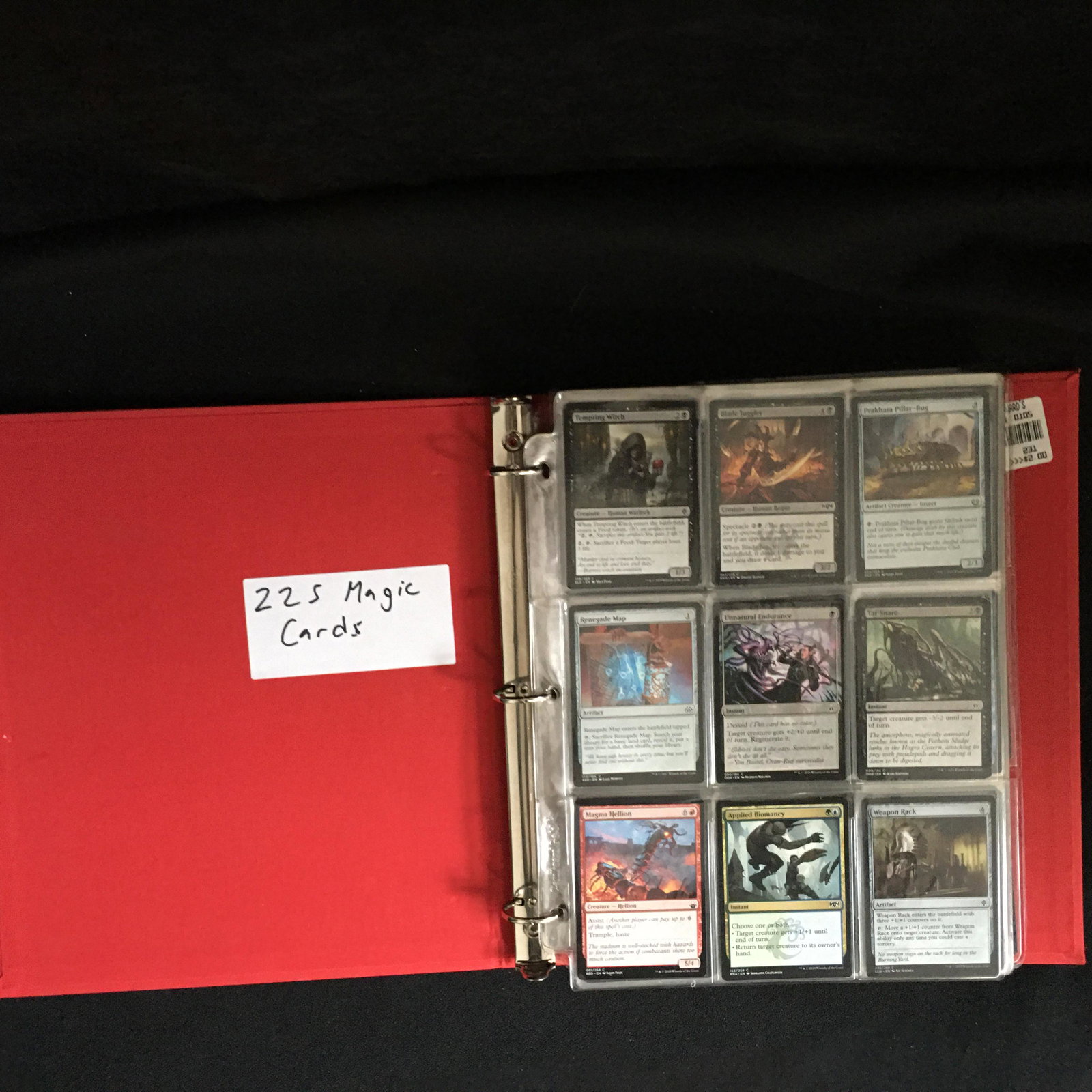 225 MAGIC THE GATHERING CARDS: 225 MAGIC THE GATHERING CARDS