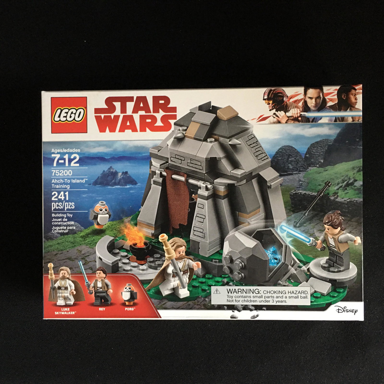Lego Star Wars 75200 Ahch-to Island Training 241pcs: Lego Star Wars 75200 Ahch-to Island Training 241pcs