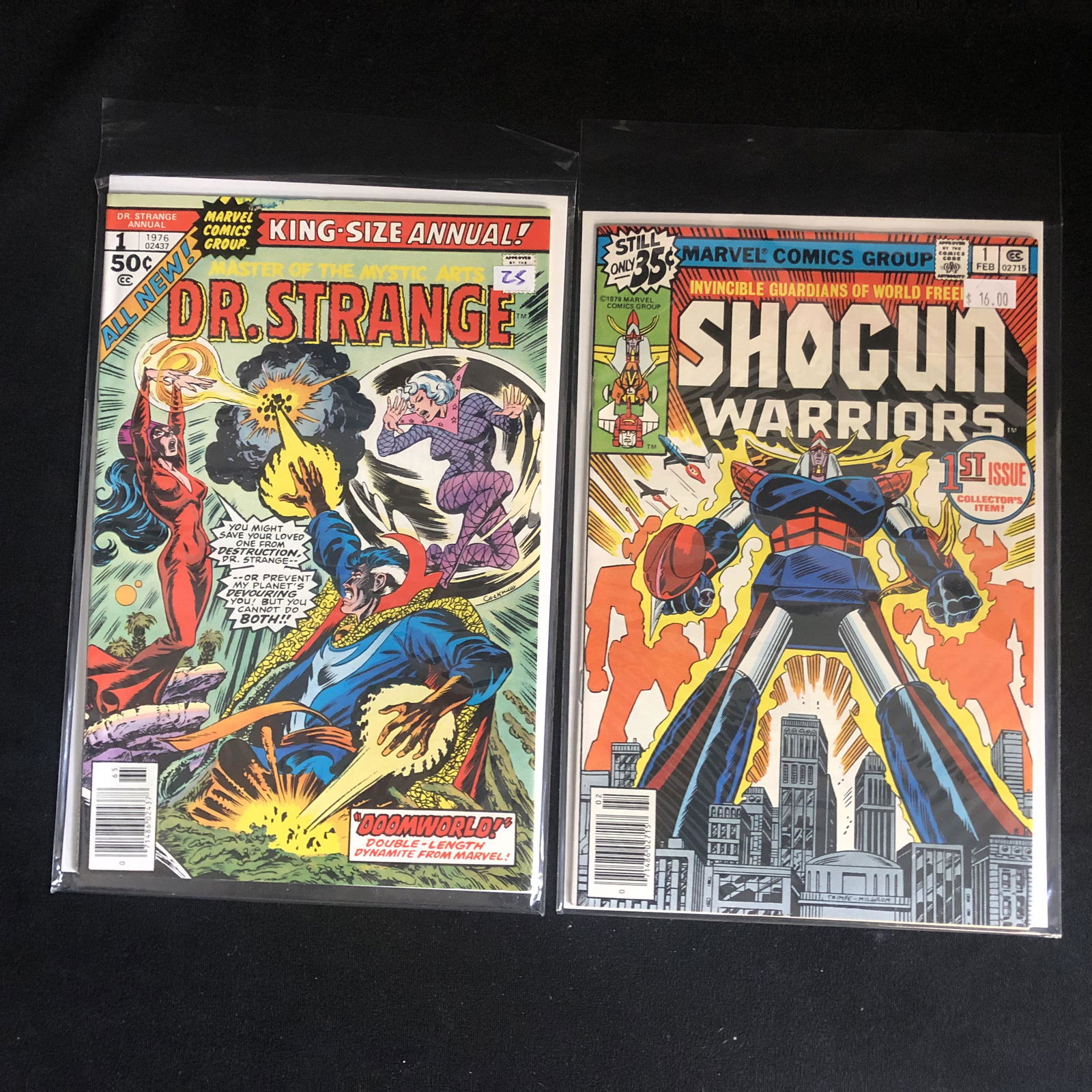 MARVEL COMICS BOOK LOT (DR.STRANGE #1/ SHOGUN WARRIORS (1 of 1)