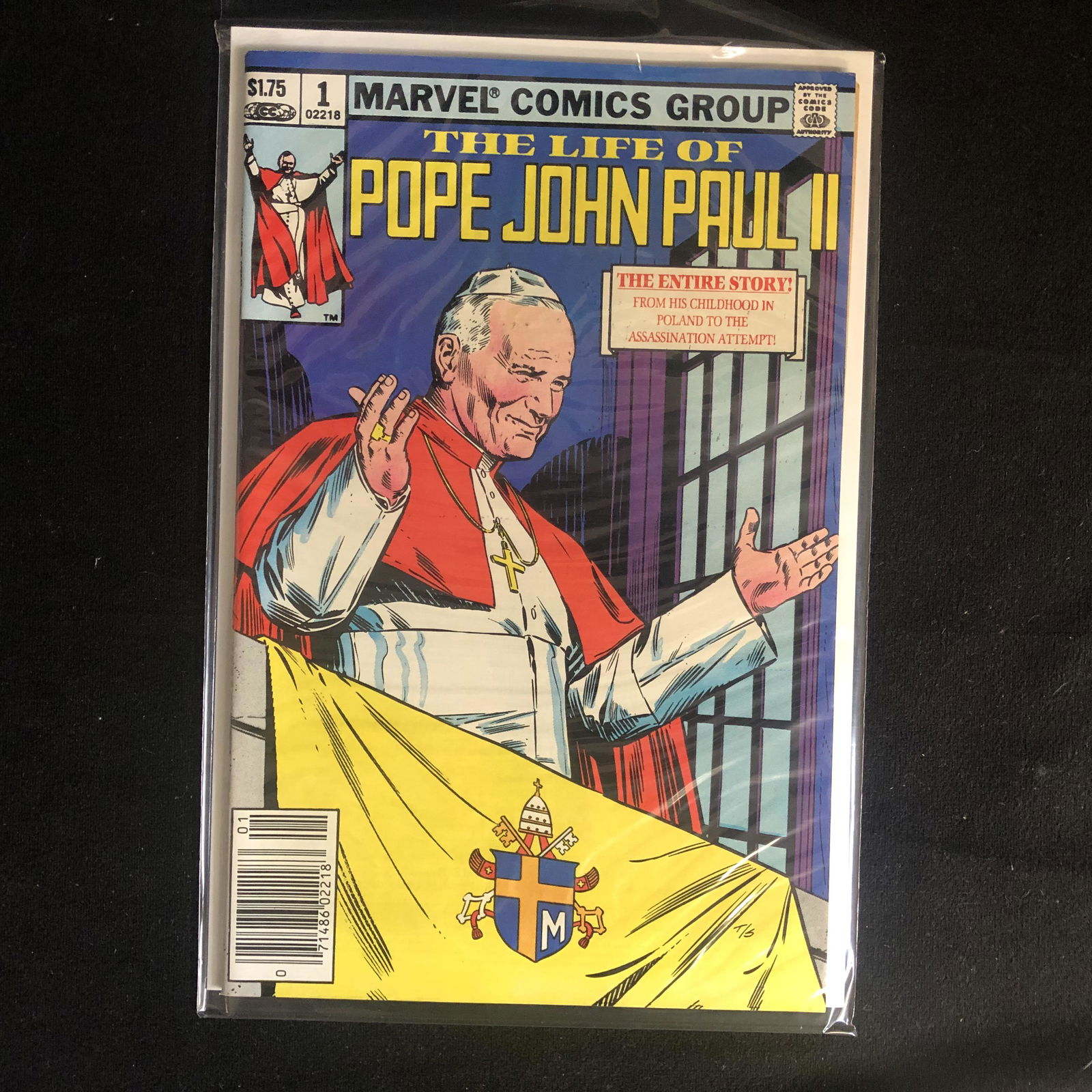THE LIFE OF POPE JOHN PAUL II #1 (MARVEL COMICS) (1 of 1)